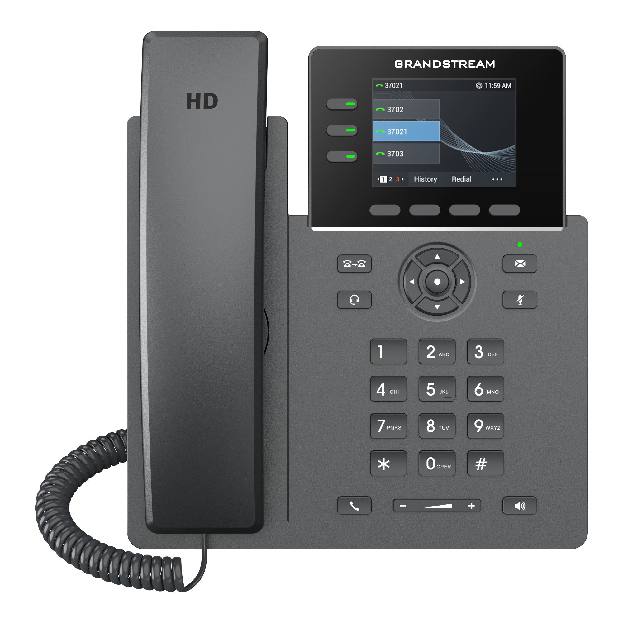 Grandstream GRP2611G 3-line Carrier-Grade IP Phone