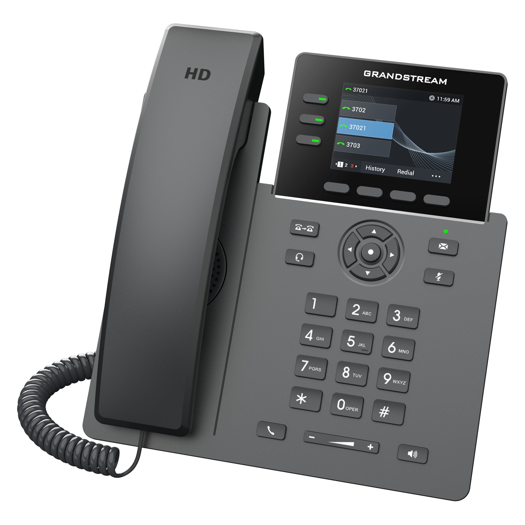 Grandstream GRP2611G 3-line Carrier-Grade IP Phone