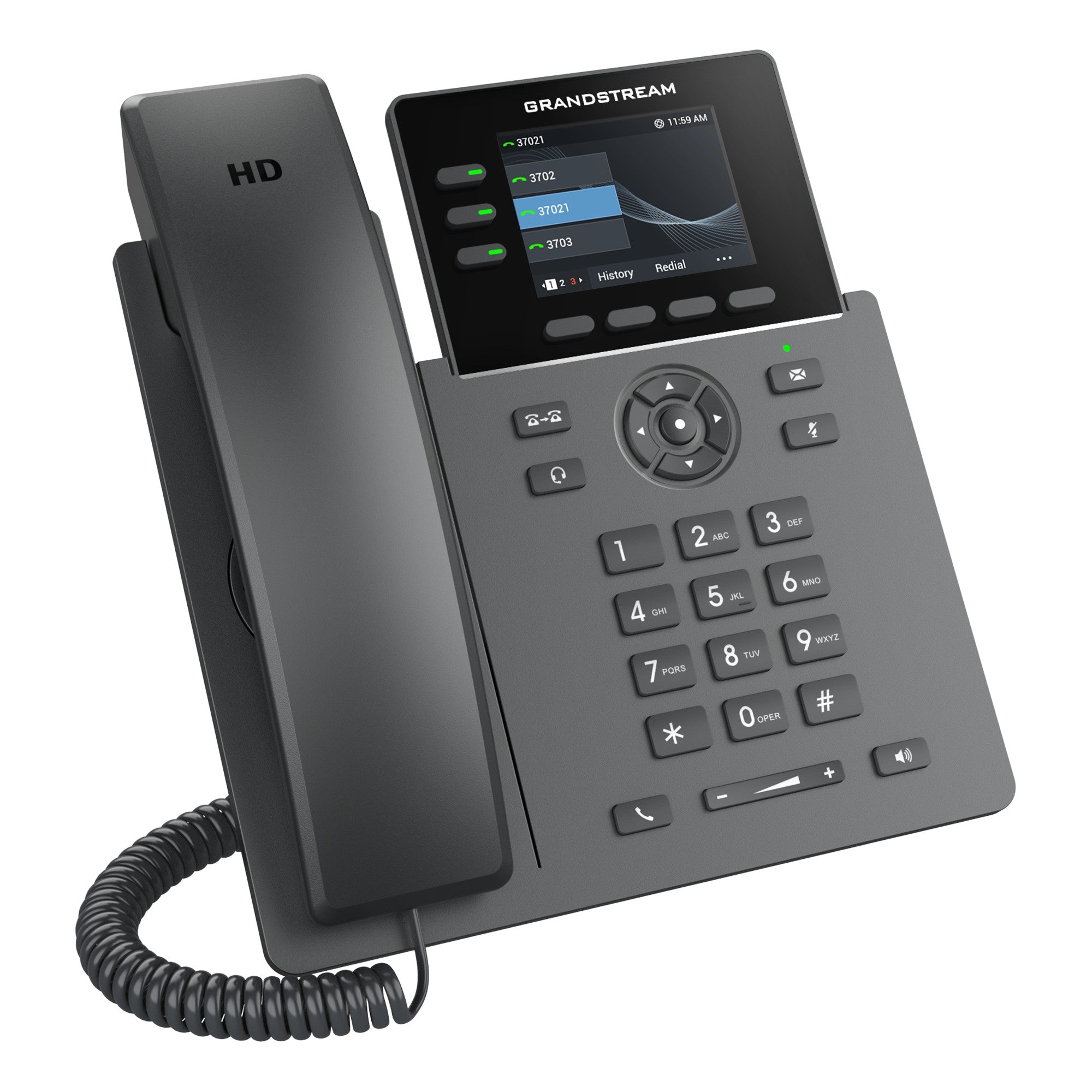 Grandstream GRP2611G 3-line Carrier-Grade IP Phone