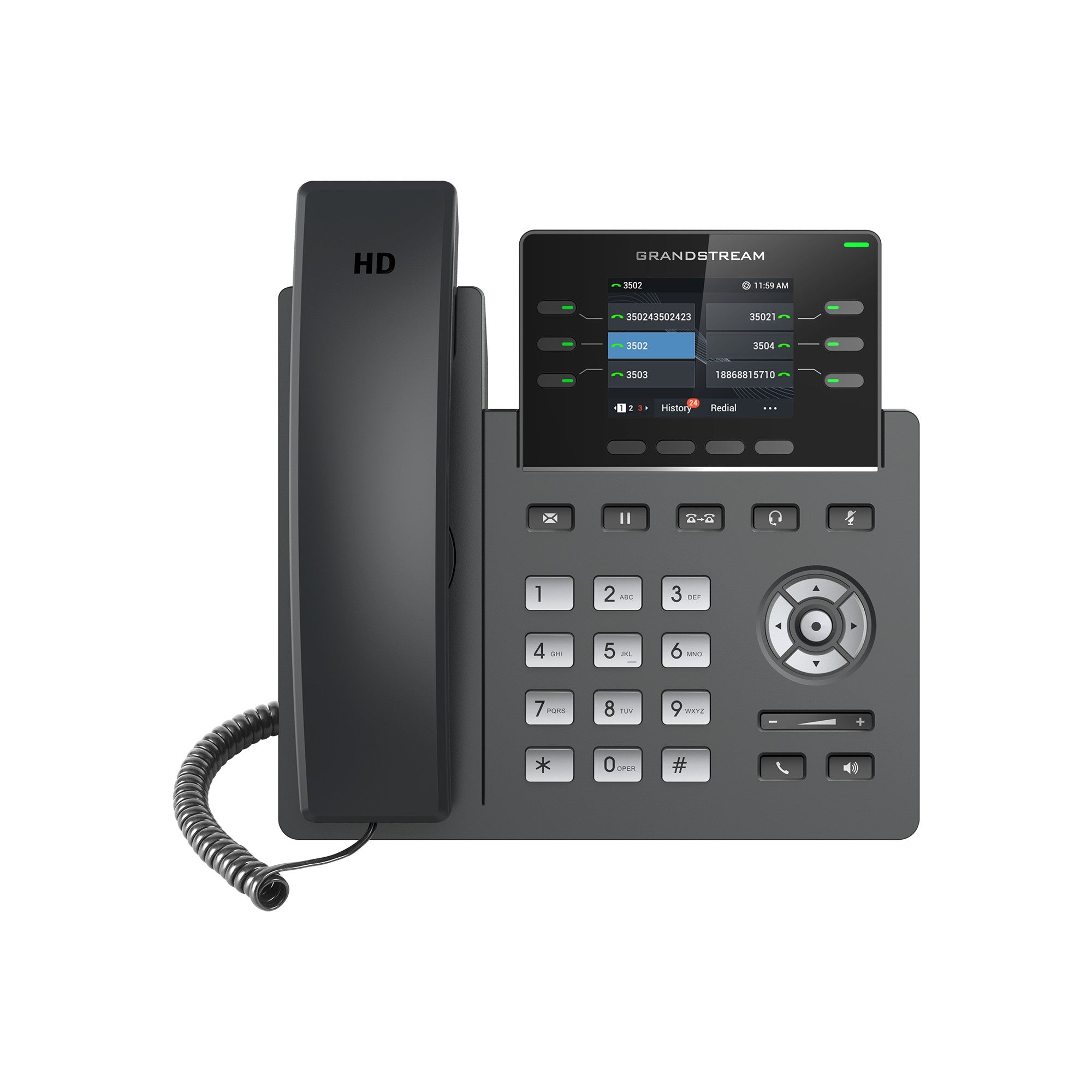 Grandstream GRP2613W 6-line Carrier-Grade IP Phone