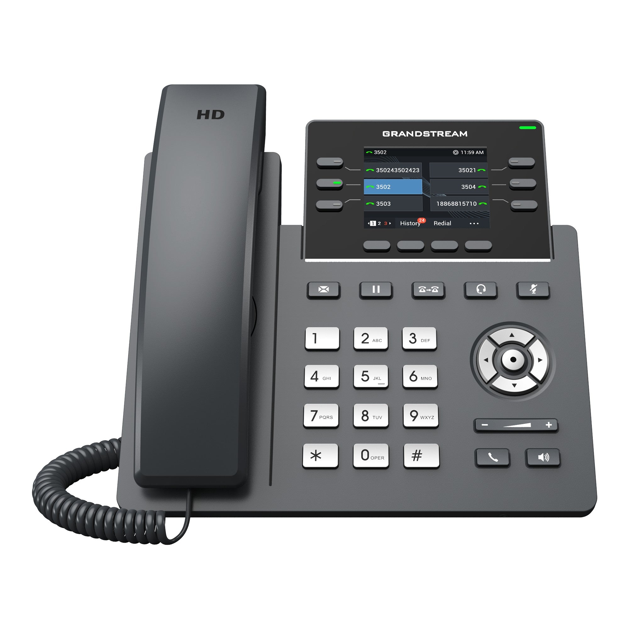 Grandstream GRP2613W 6-line Carrier-Grade IP Phone