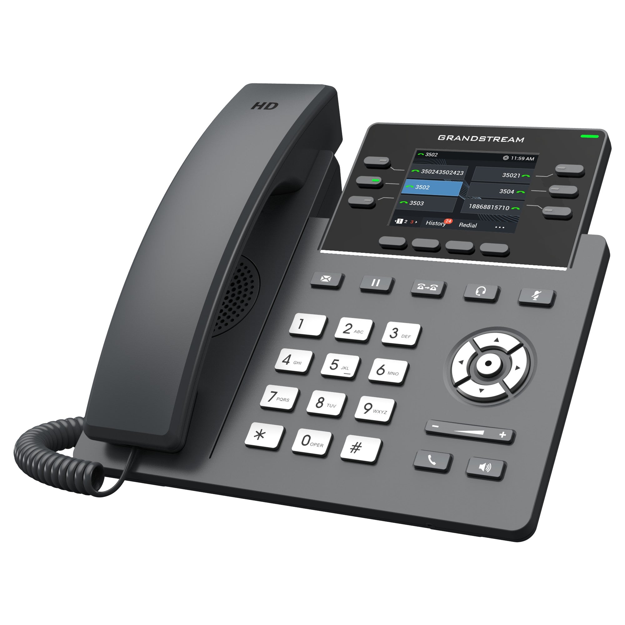 Grandstream GRP2613W 6-line Carrier-Grade IP Phone