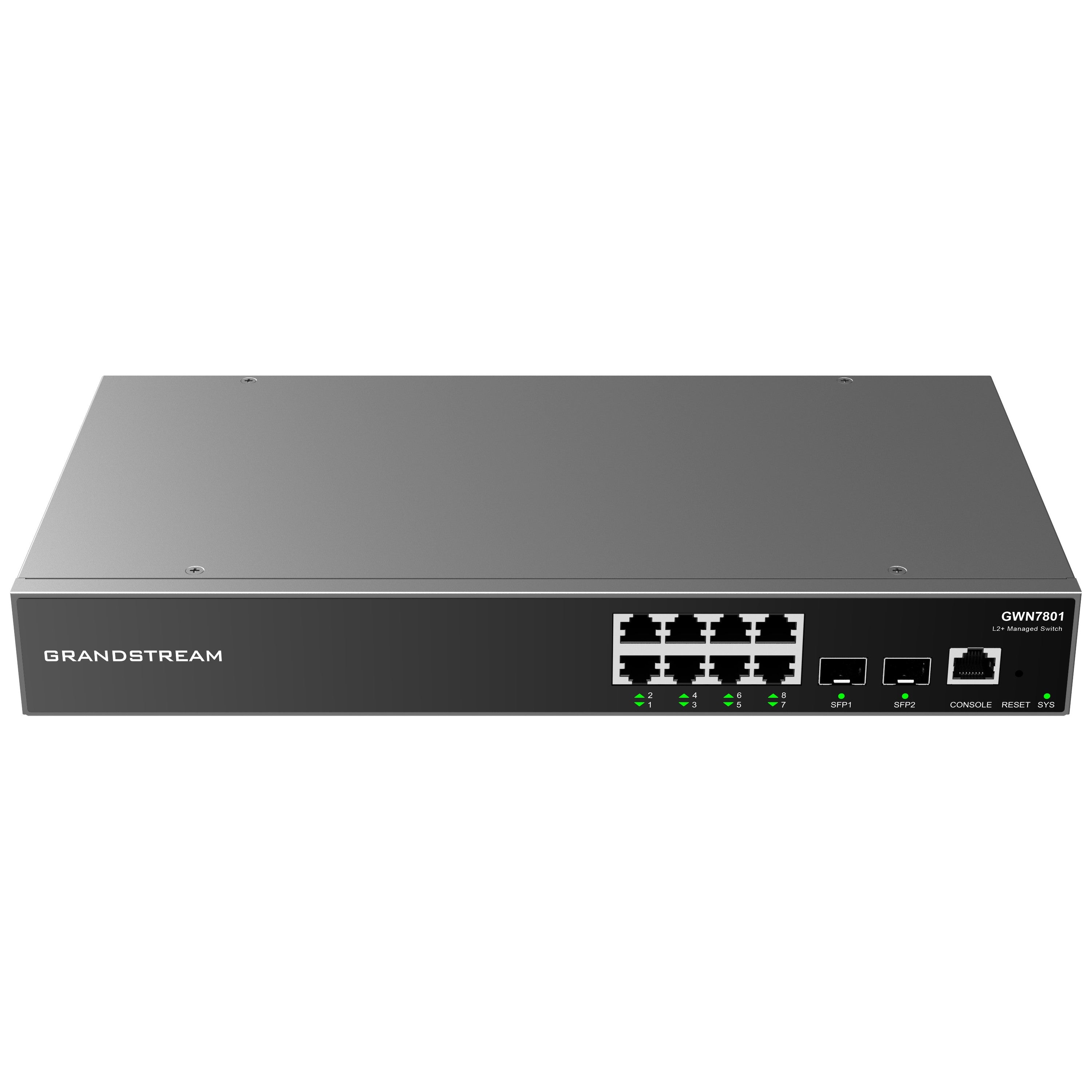 Grandstream Rackmountable Enterprise Layer 2+ Managed Network Switch