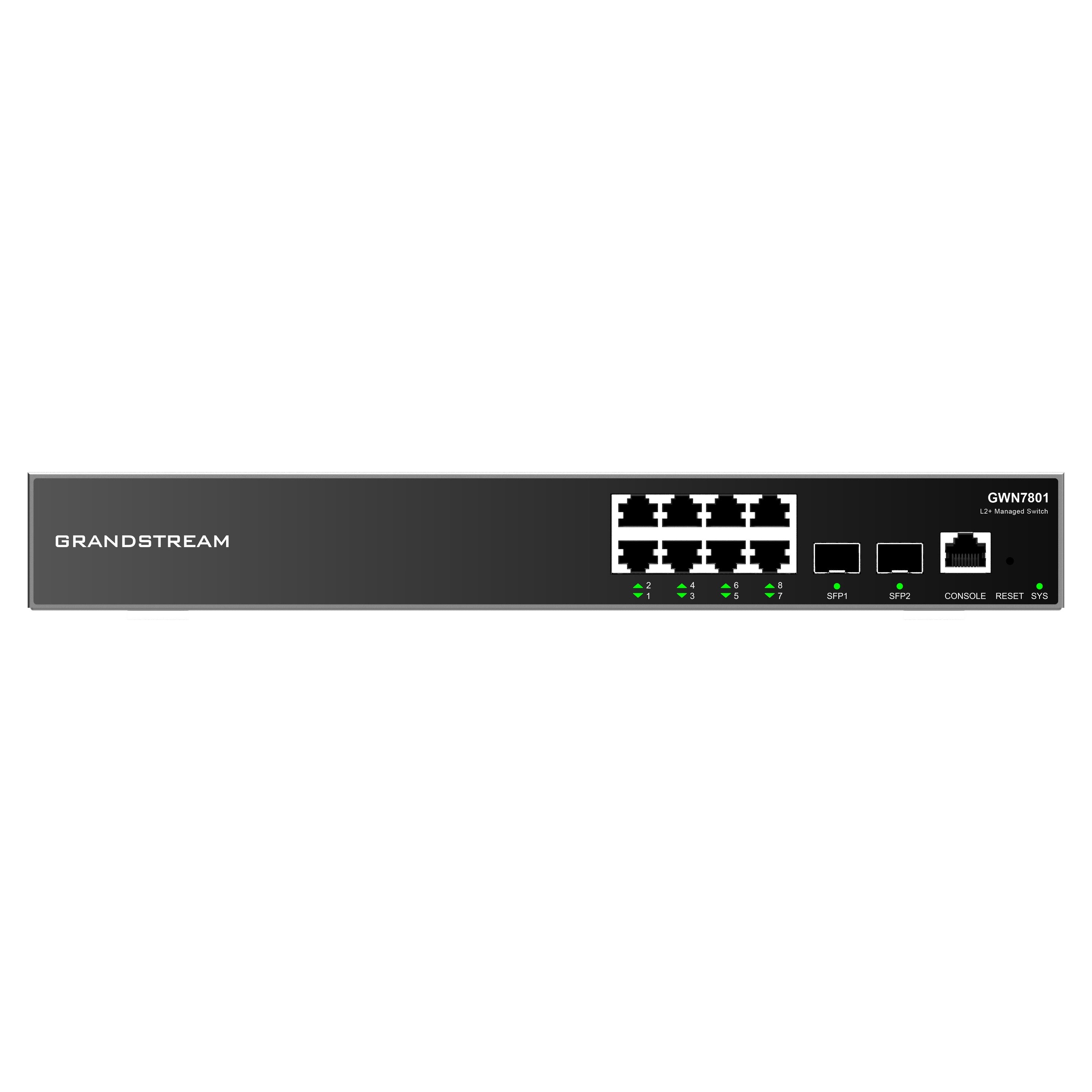 Grandstream Rackmountable Enterprise Layer 2+ Managed Network Switch