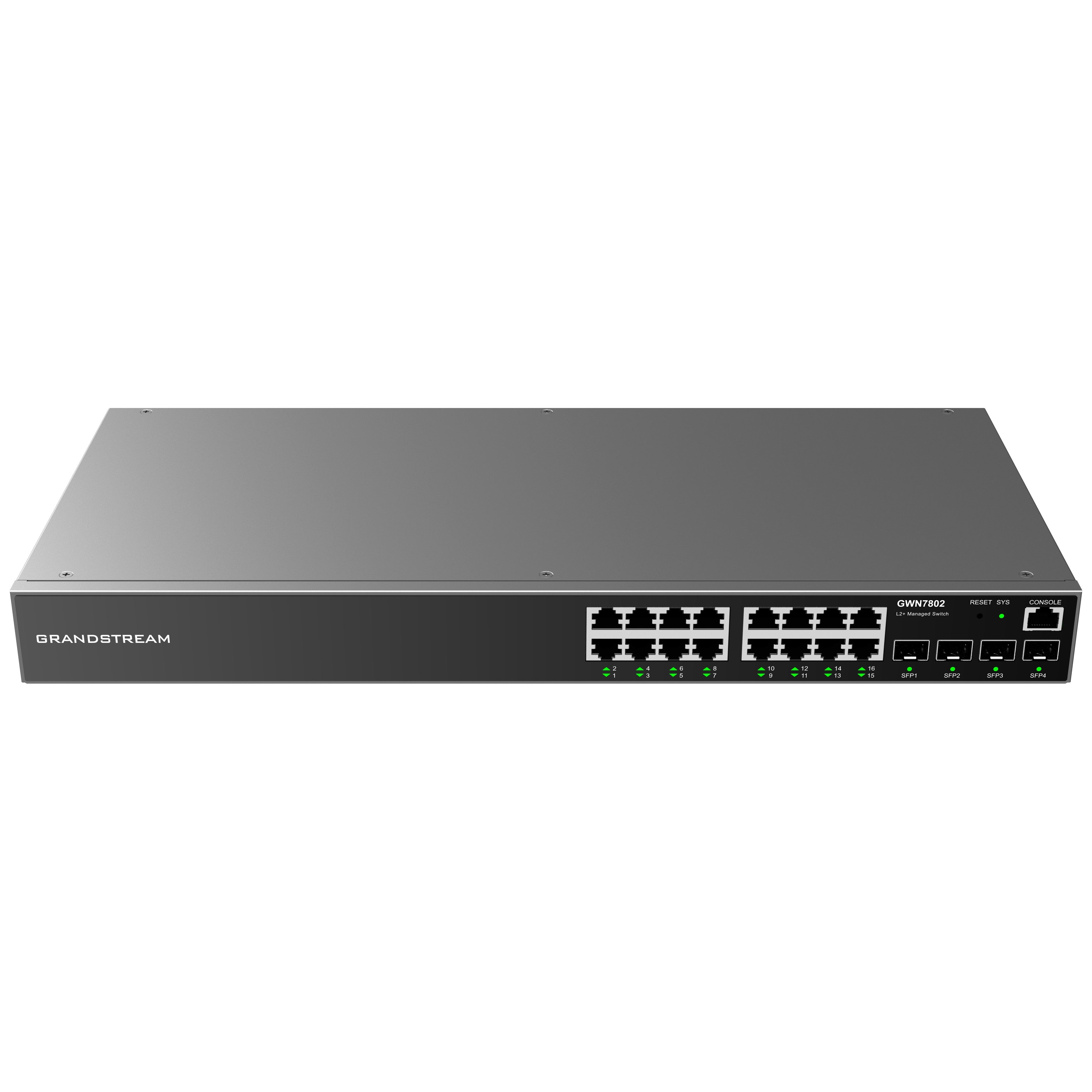Grandstream Rackmountable Enterprise Layer 2+ Managed Network Switch