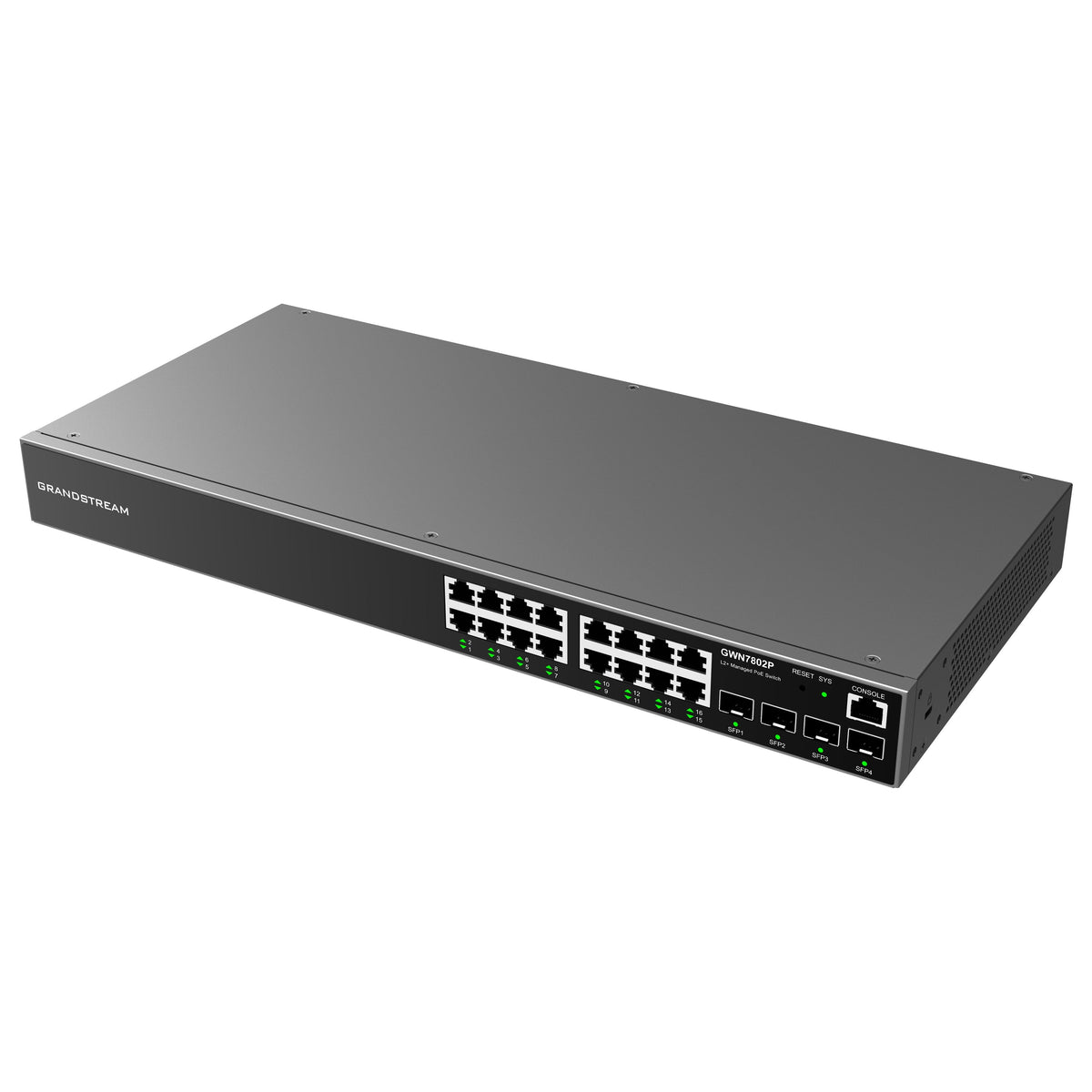 Grandstream Rackmountable Enterprise Layer 2+ Managed PoE Network Switch