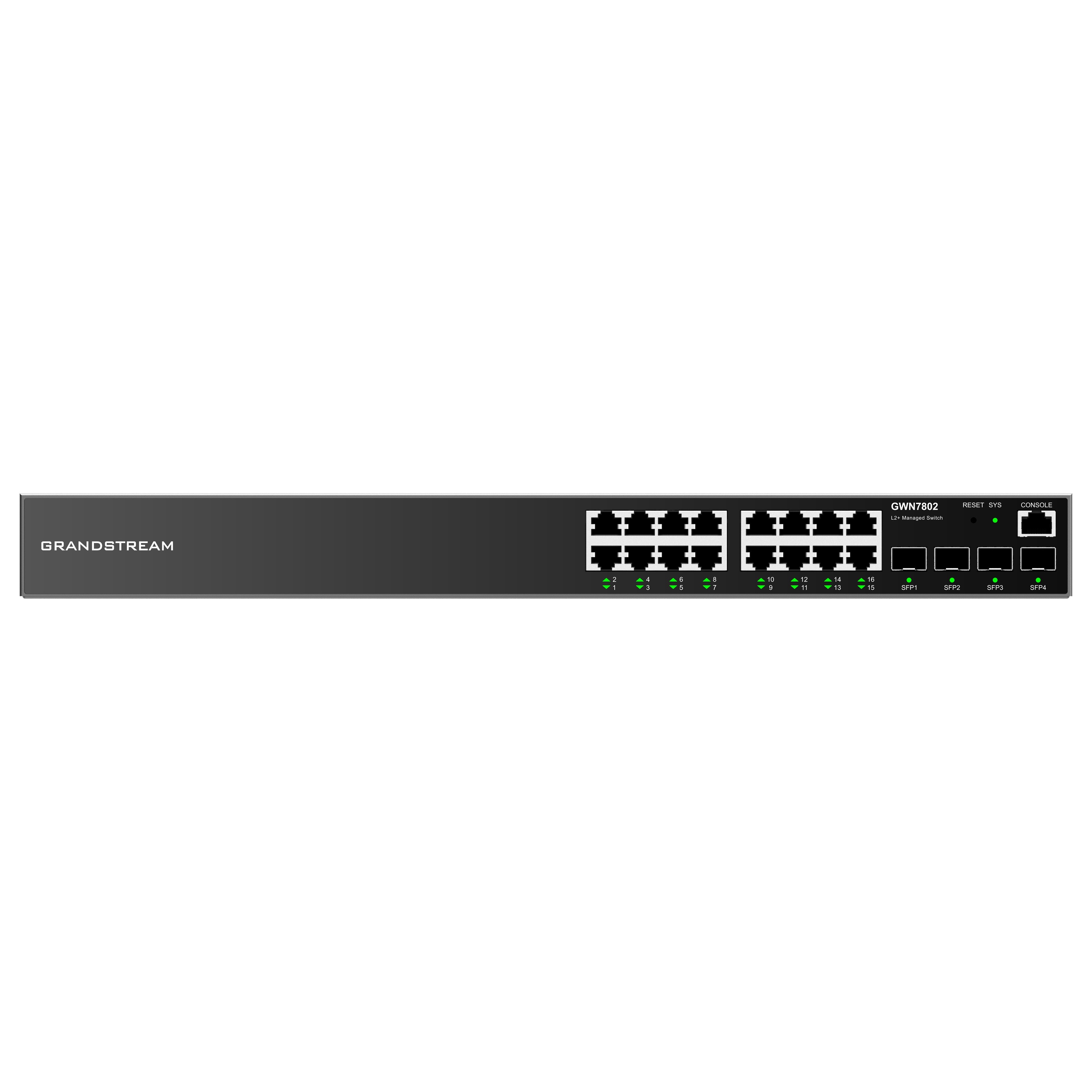 Grandstream Rackmountable Enterprise Layer 2+ Managed Network Switch