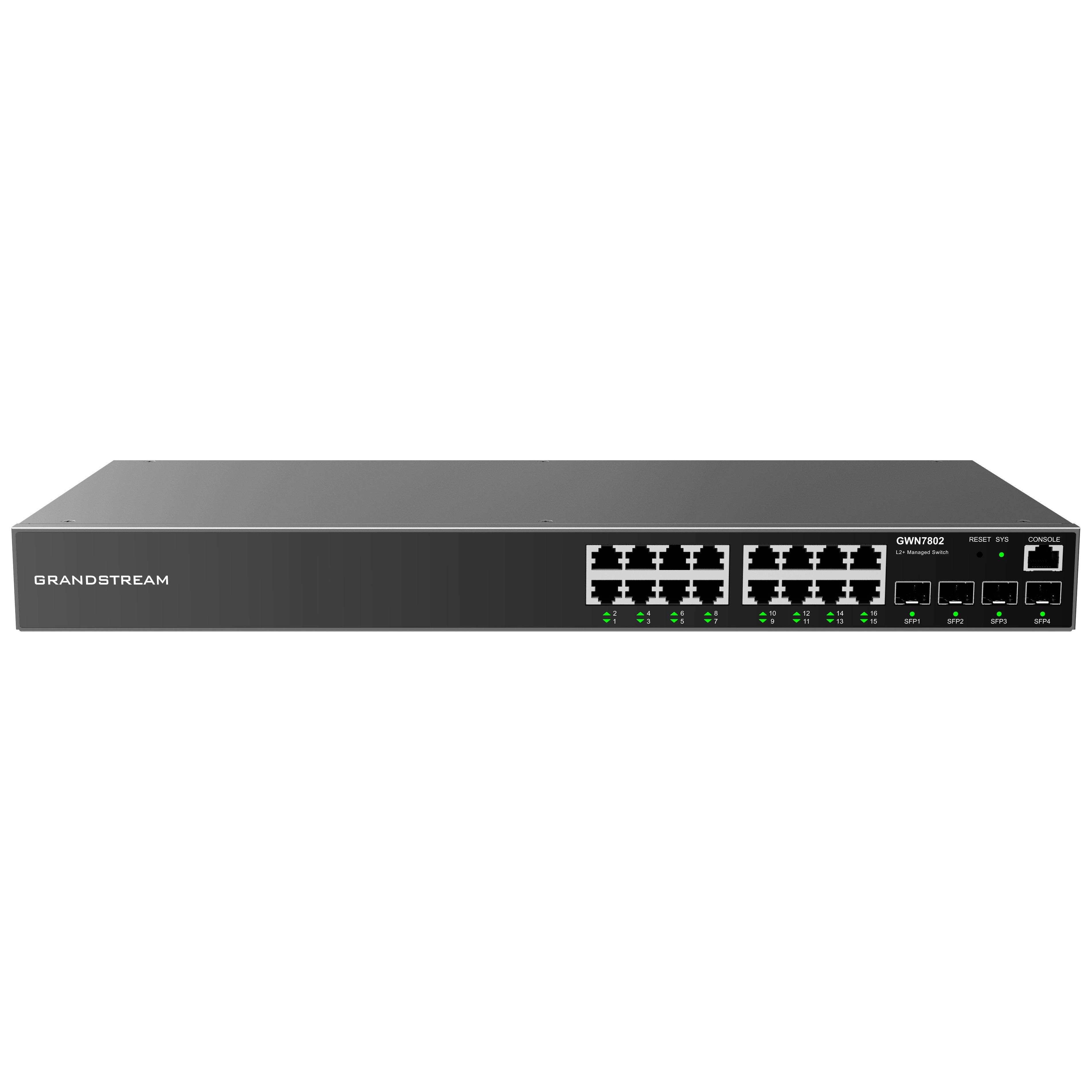 Grandstream Rackmountable Enterprise Layer 2+ Managed Network Switch