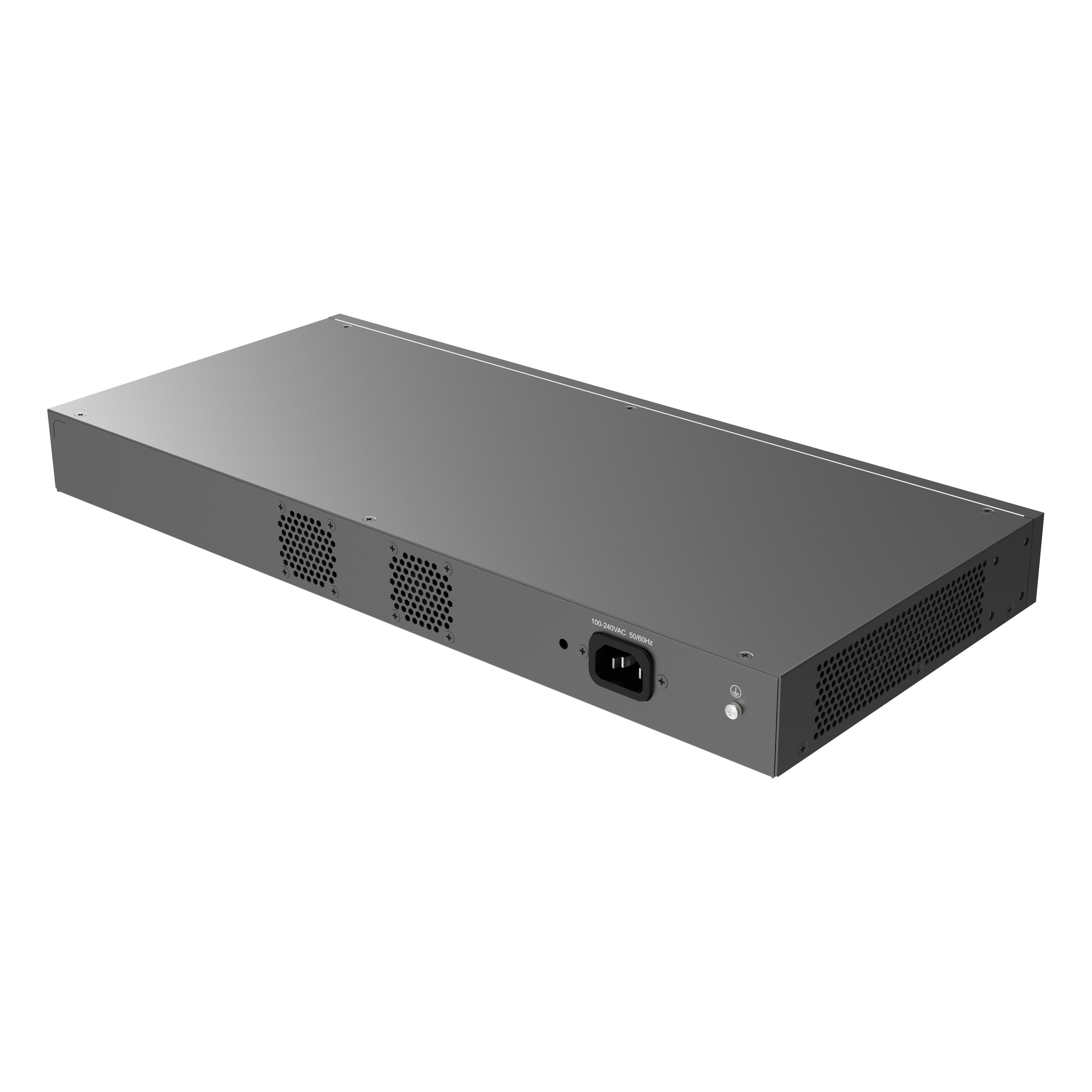 Grandstream Rackmountable Enterprise Layer 2+ Managed PoE Network Switch