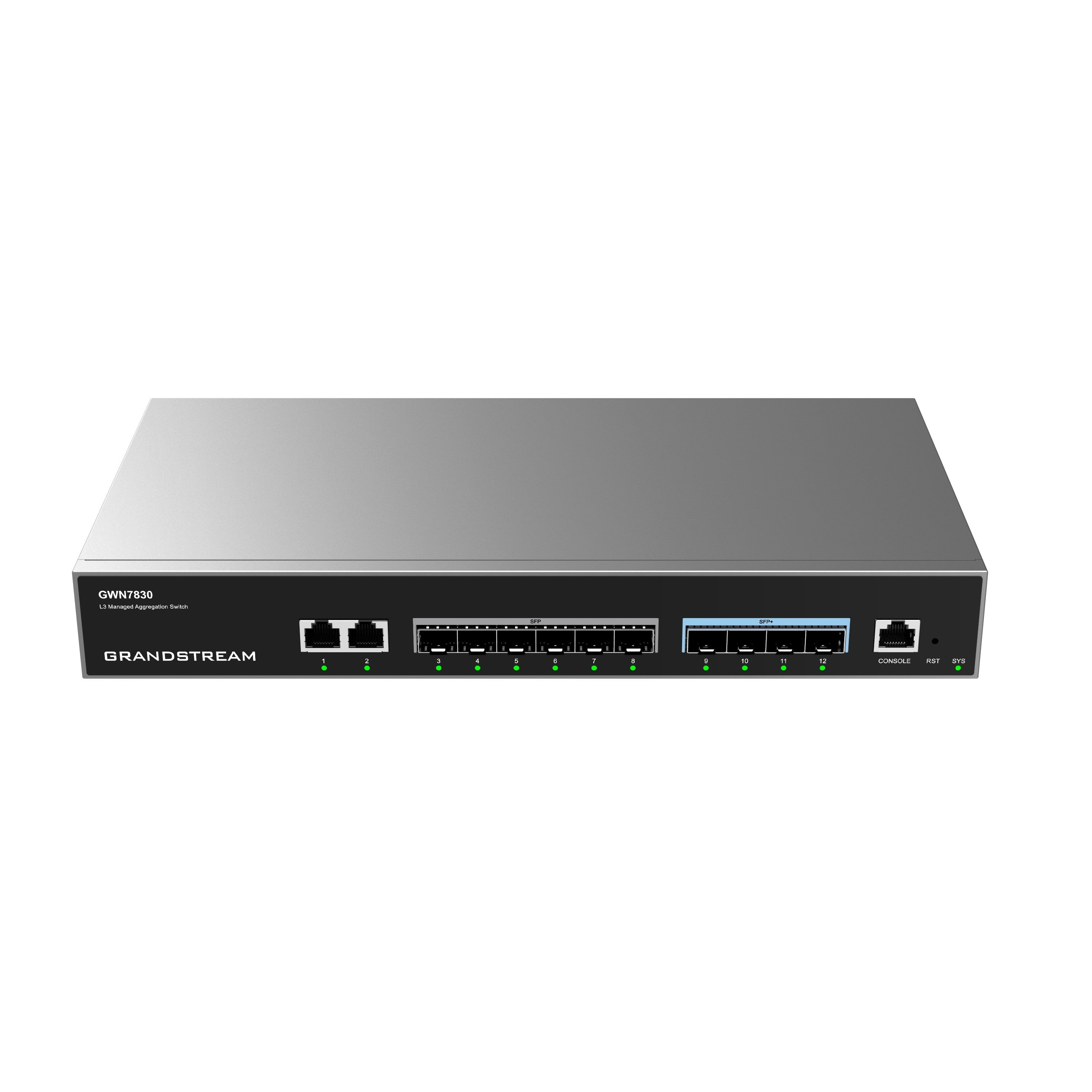 Grandstream Rackmountable Enterprise Layer 3 Managed Aggregation Switch