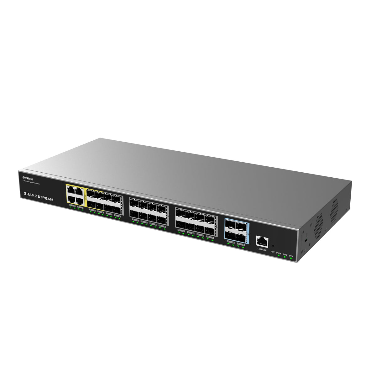 Grandstream Rackmountable Enterprise Layer 3 Managed Aggregation Switch