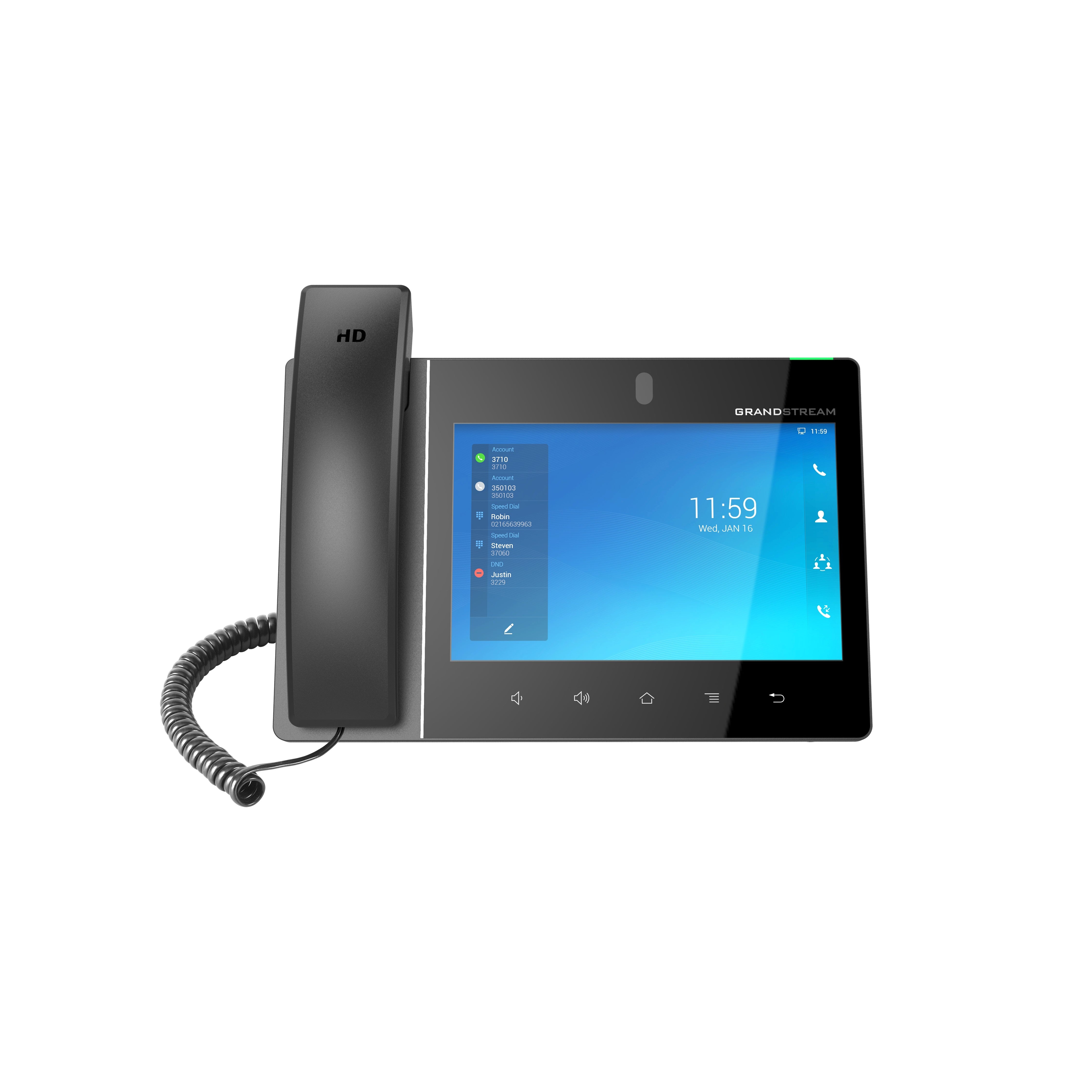Grandstream GXV3480 High-End Touchscreen Smart Video Phone for Android™