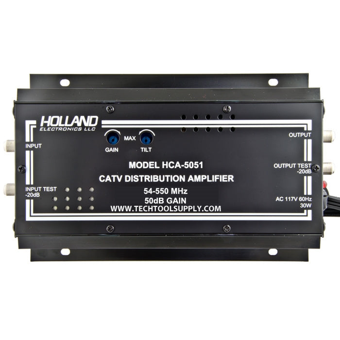 Holland Electronics CATV Distribution Amplifier