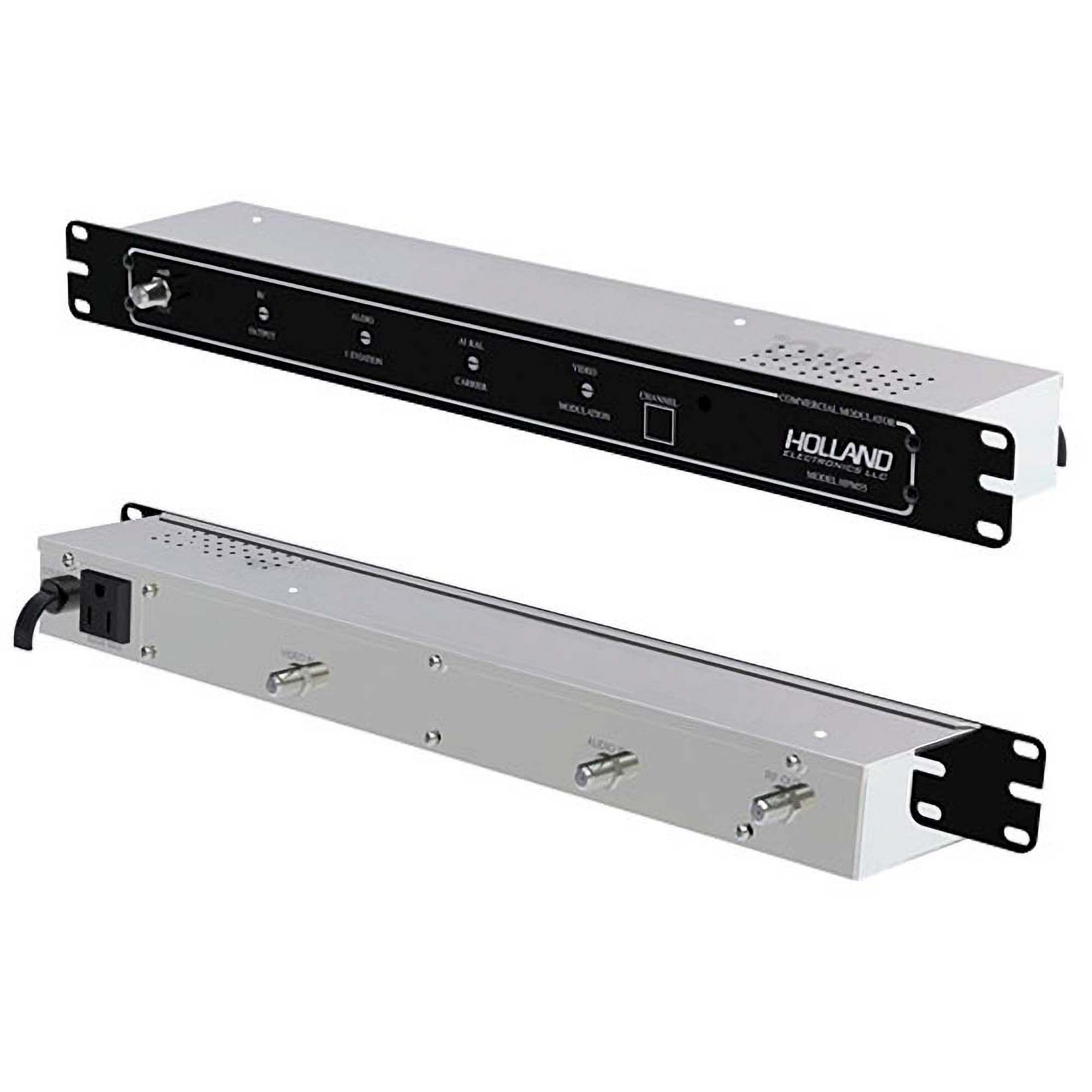 Holland Electronics 19" Rackmount Single Channel Modulator - VHF Channel 003