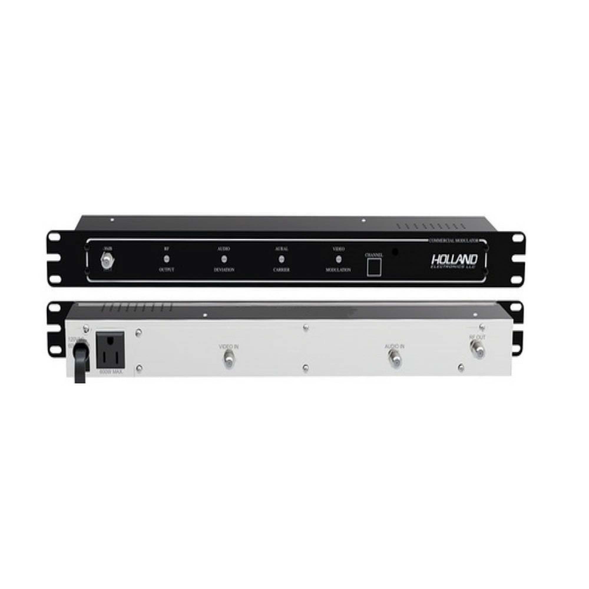 Holland Electronics 19" Rackmount Single Channel Modulator - VHF Channel 004