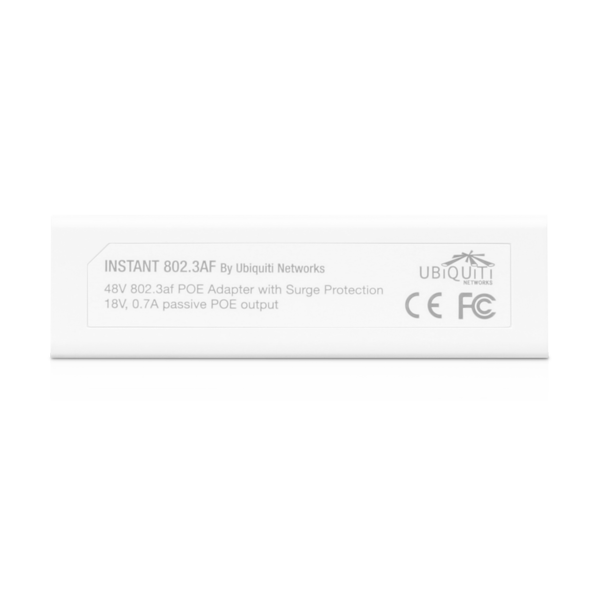 Ubiquiti INS-8023AF-I Instant 802.3af Indoor PoE Adapter