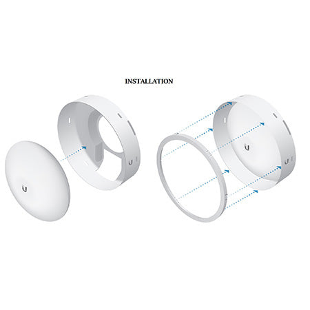 Ubiquiti ISO-BEAM-16 RF Isolator Shield for NanoBeam M and 5AC-16