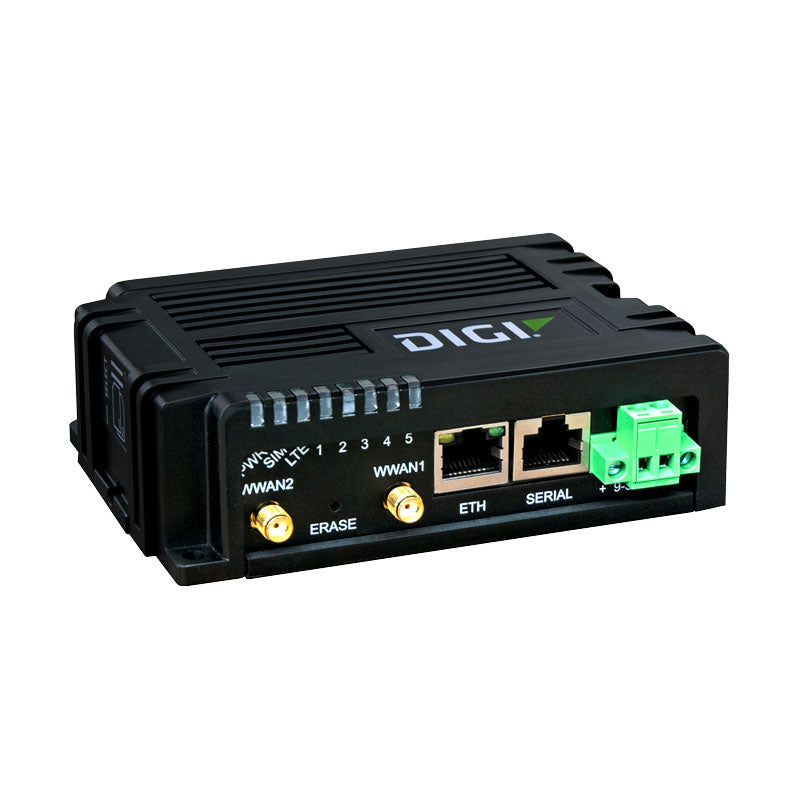 Digi IX10 Ruggedized Dual SIM 4G/LTE CAT4 Cellular router