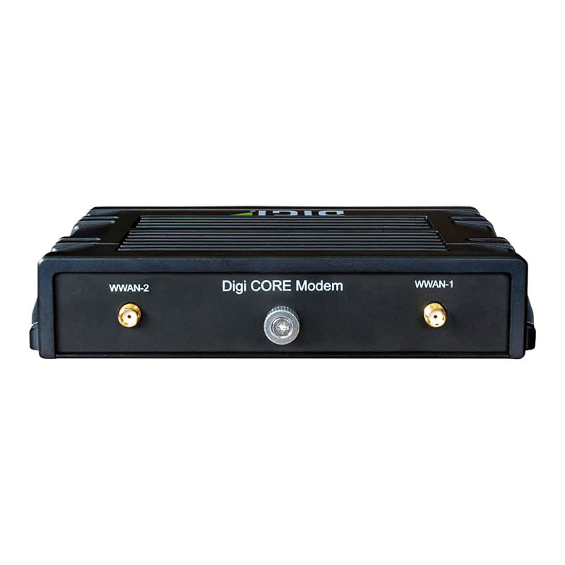 Digi IX20 Ruggedized Dual SIM 4G/LTE Advanced Cellular router with WiFi and GNSS (GLOBAL)
