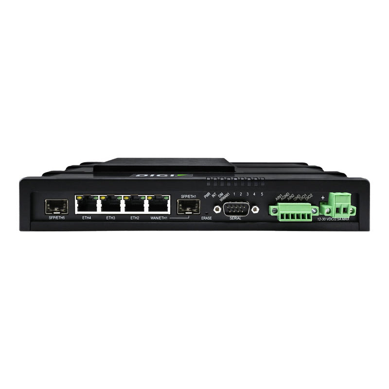 Digi IX40 Industrial Dual SIM 5G/LTE cellular Router with GNSS