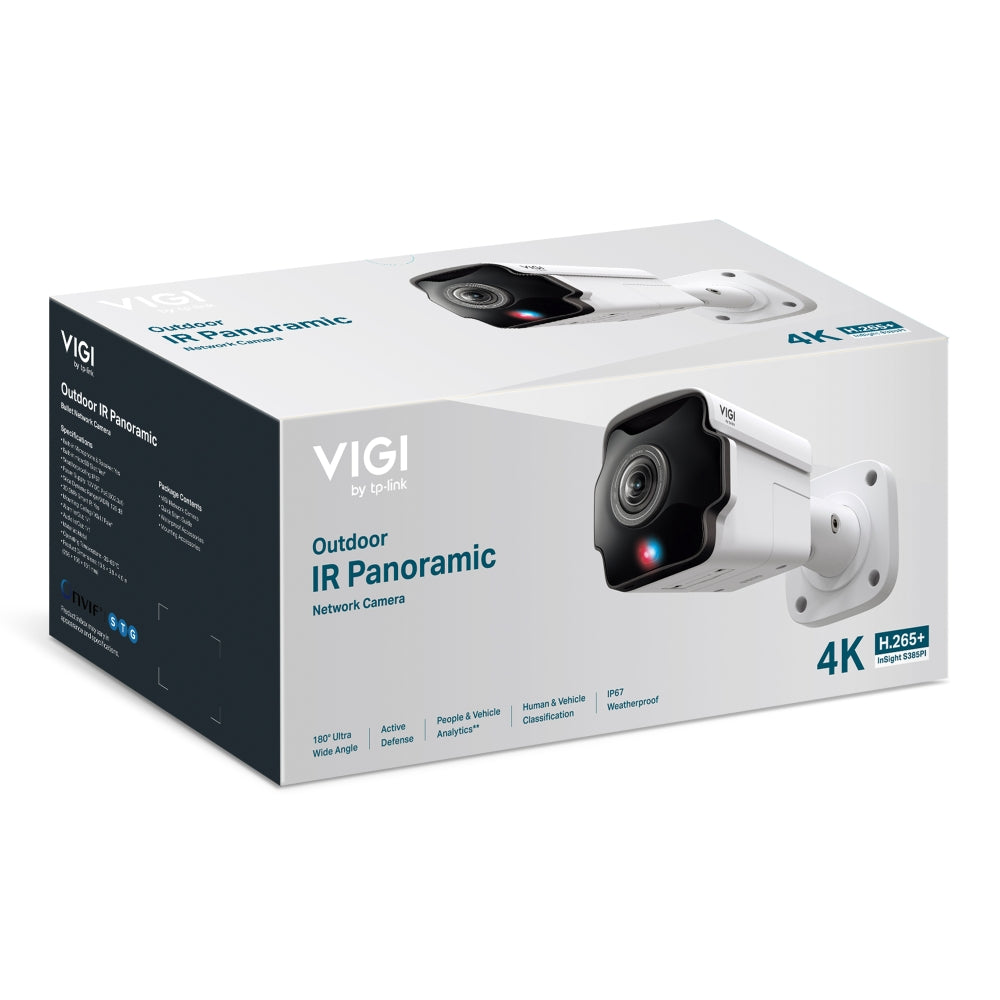 TP-Link VIGI 8MP Outdoor IR Panoramic Bullet Network Camera