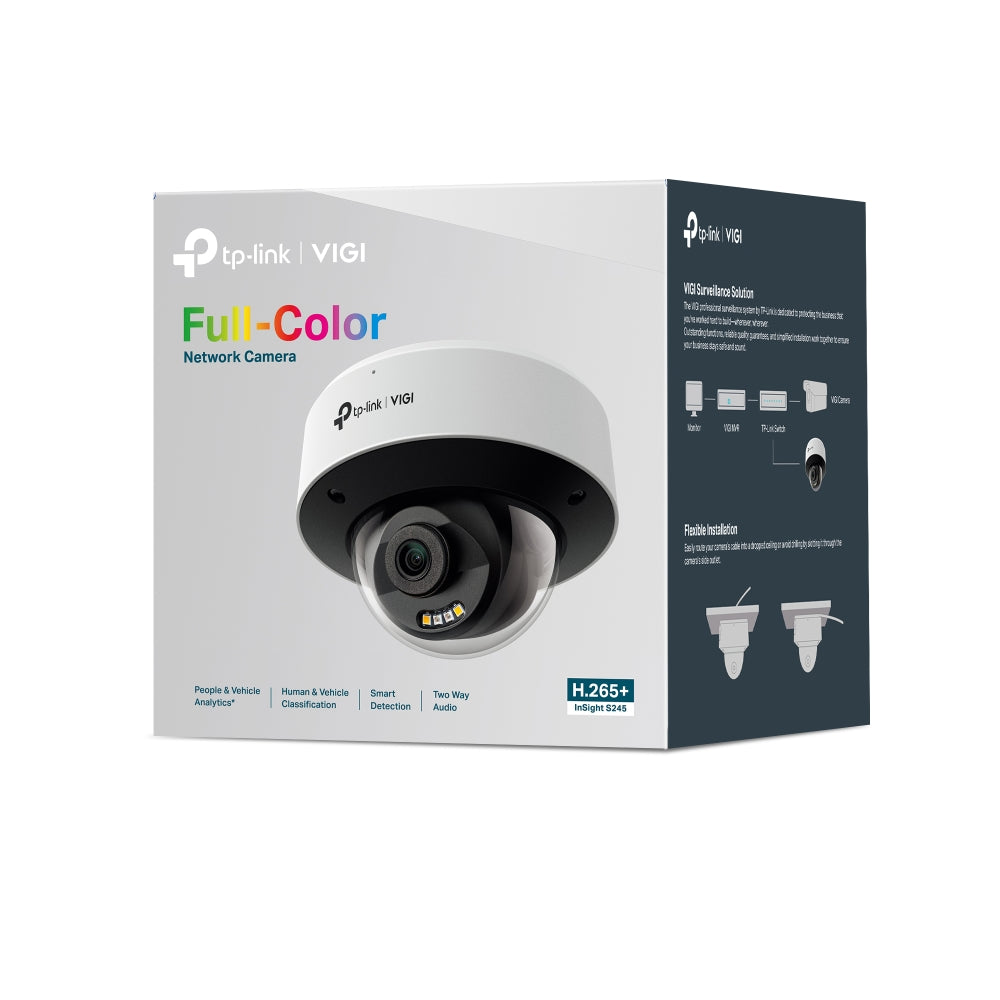 TP-Link VIGI 4MP 4.0-mm Full-Color Dome Network Camera
