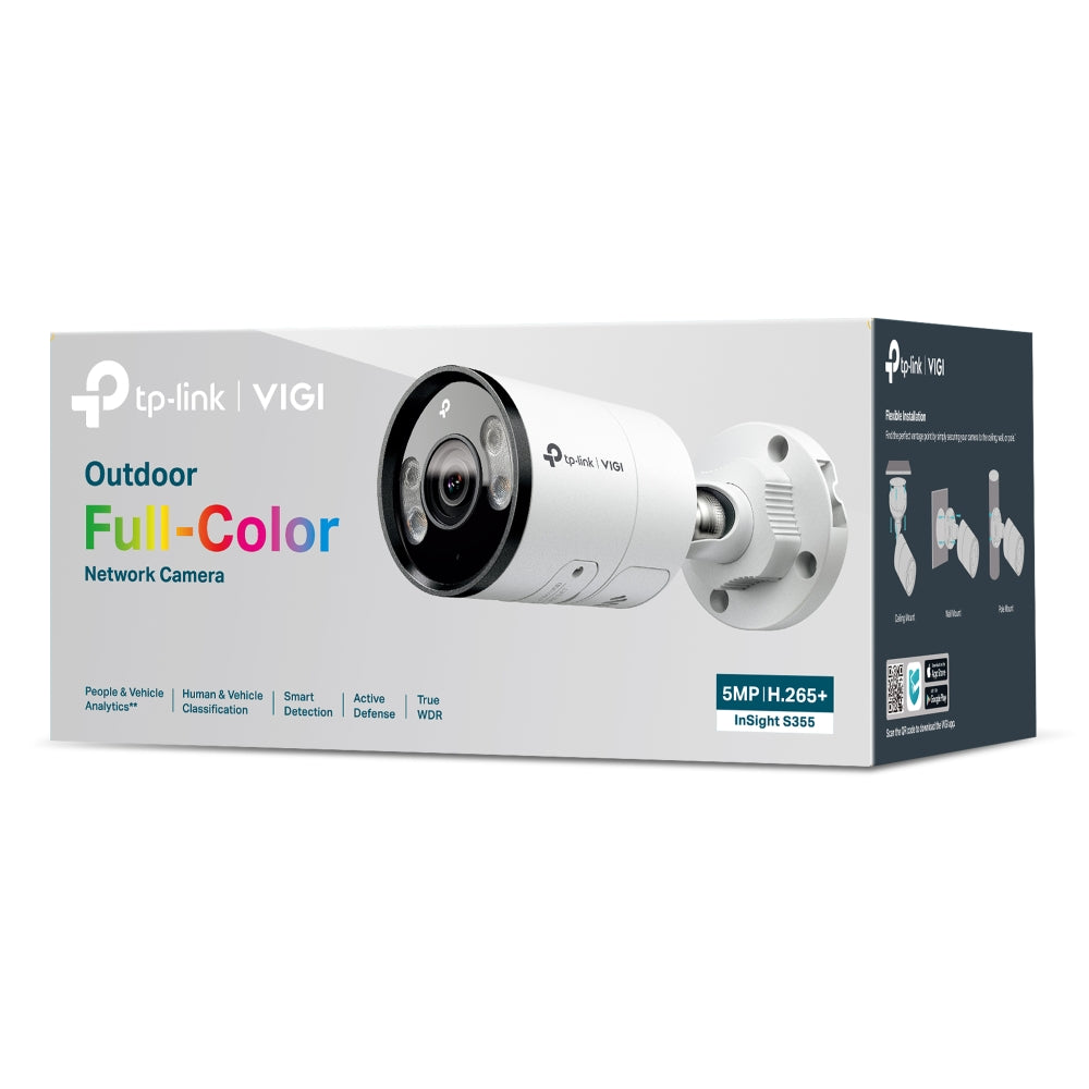 TP-Link VIGI 5MP 4.0-mm  Full-Color Bullet Network Camera
