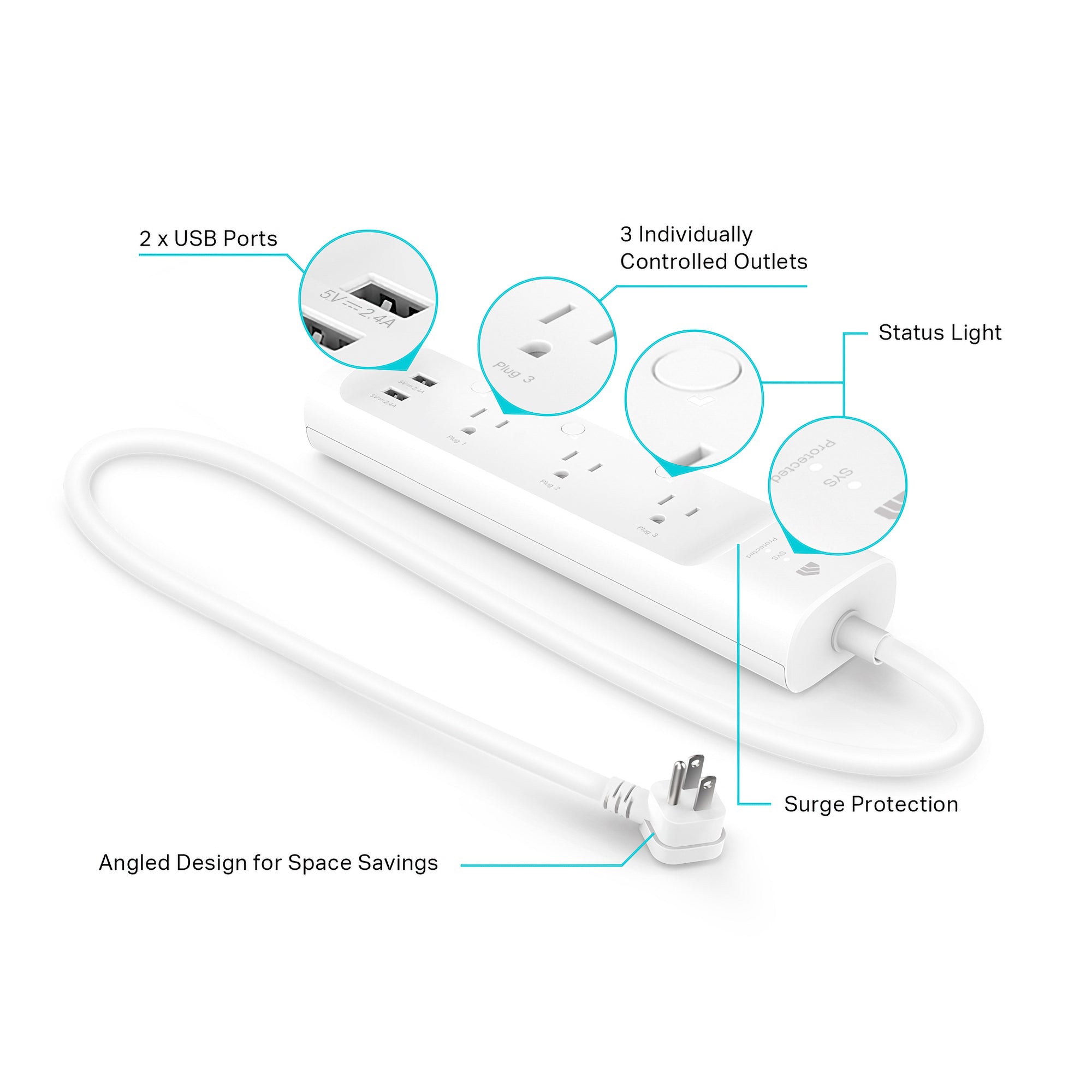 TP-Link Kasa Smart Wi-Fi Power Strip