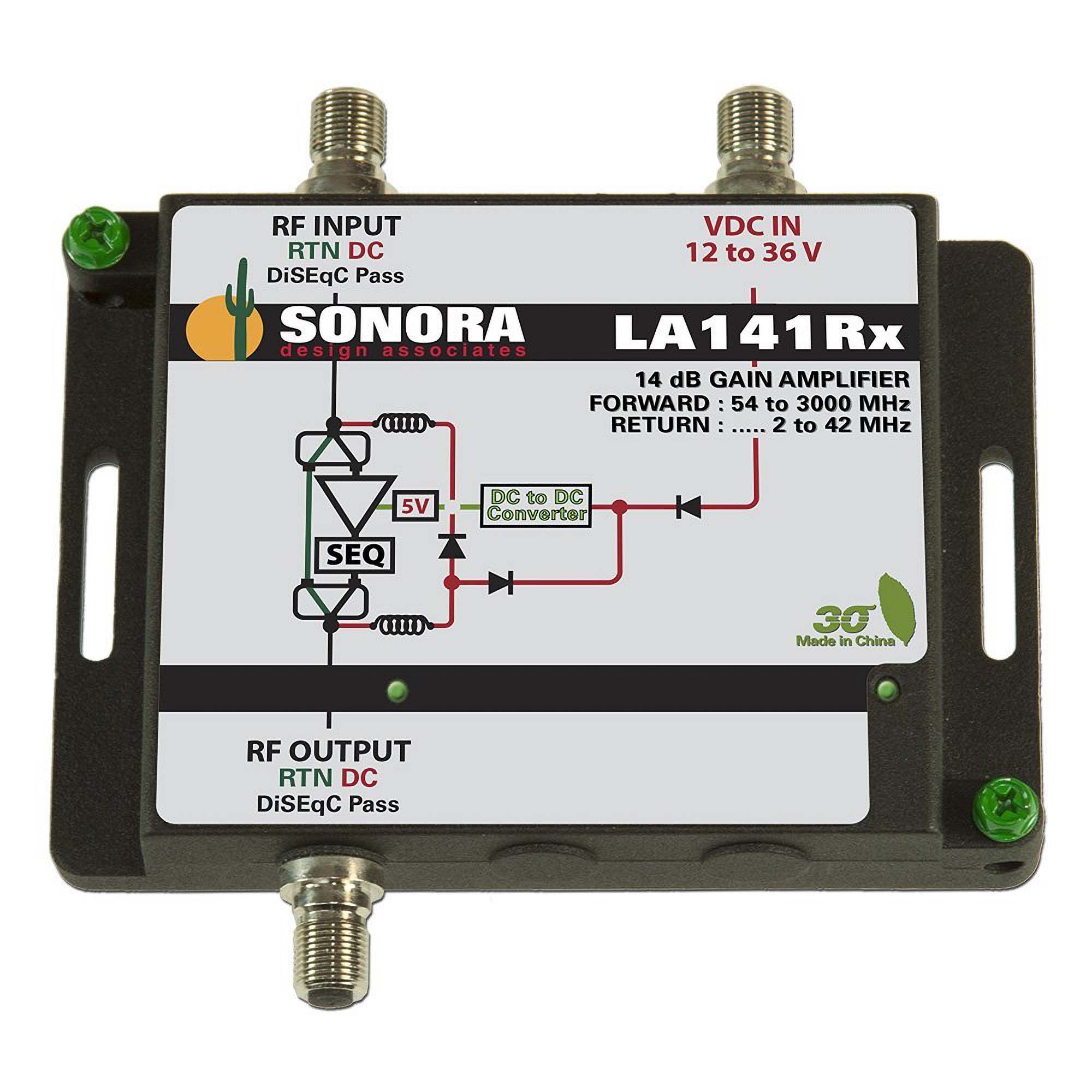 Sonora DBSOTACATV 54 to 3000 MHz Line Powered Amplifier