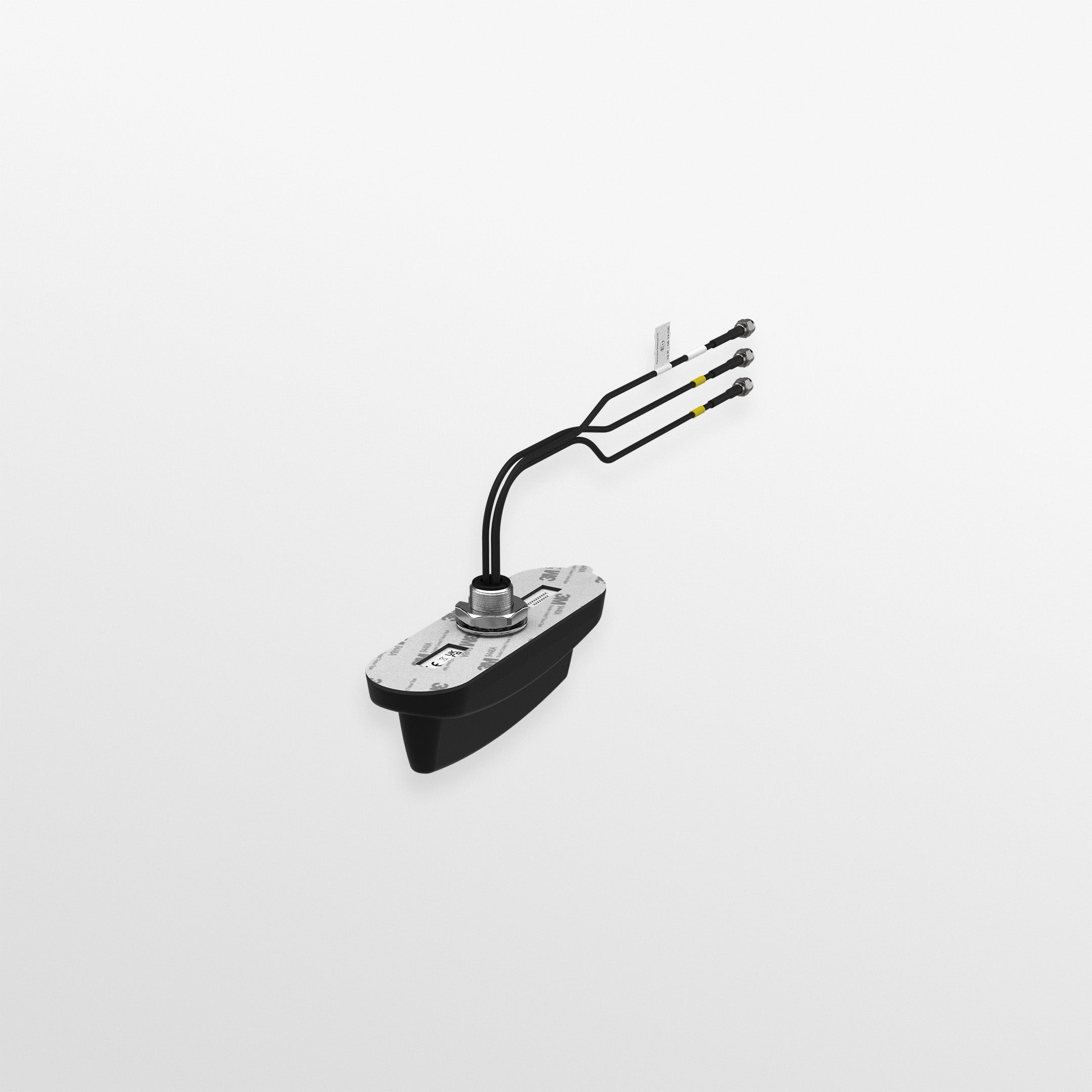 Panorama Low-Profile Fin Type 2-in-1 4G/LTE (MIMO) Antenna with 10-foot Cables