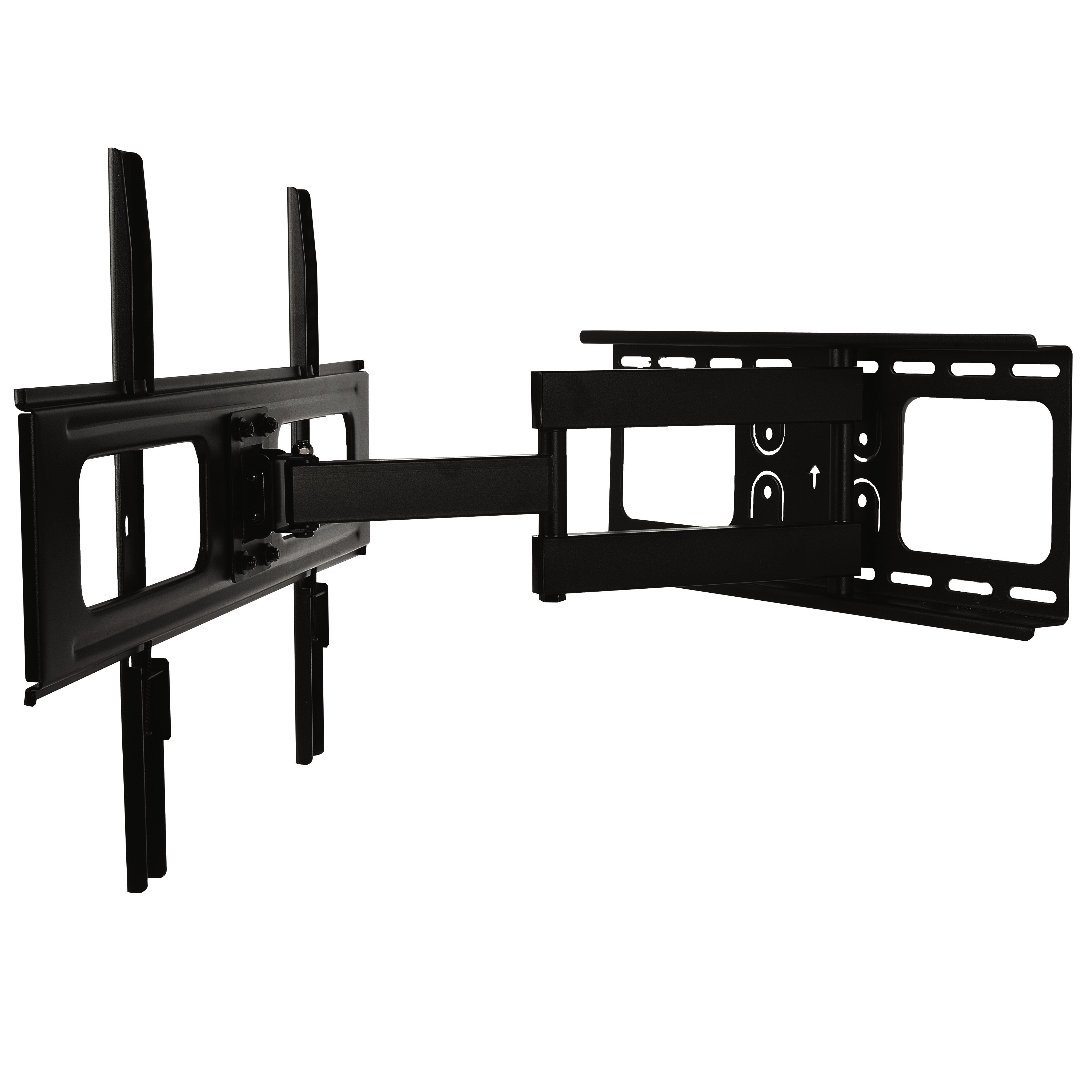 RCA Full Motion TV Wall Mount 37-in to 80-in - Black