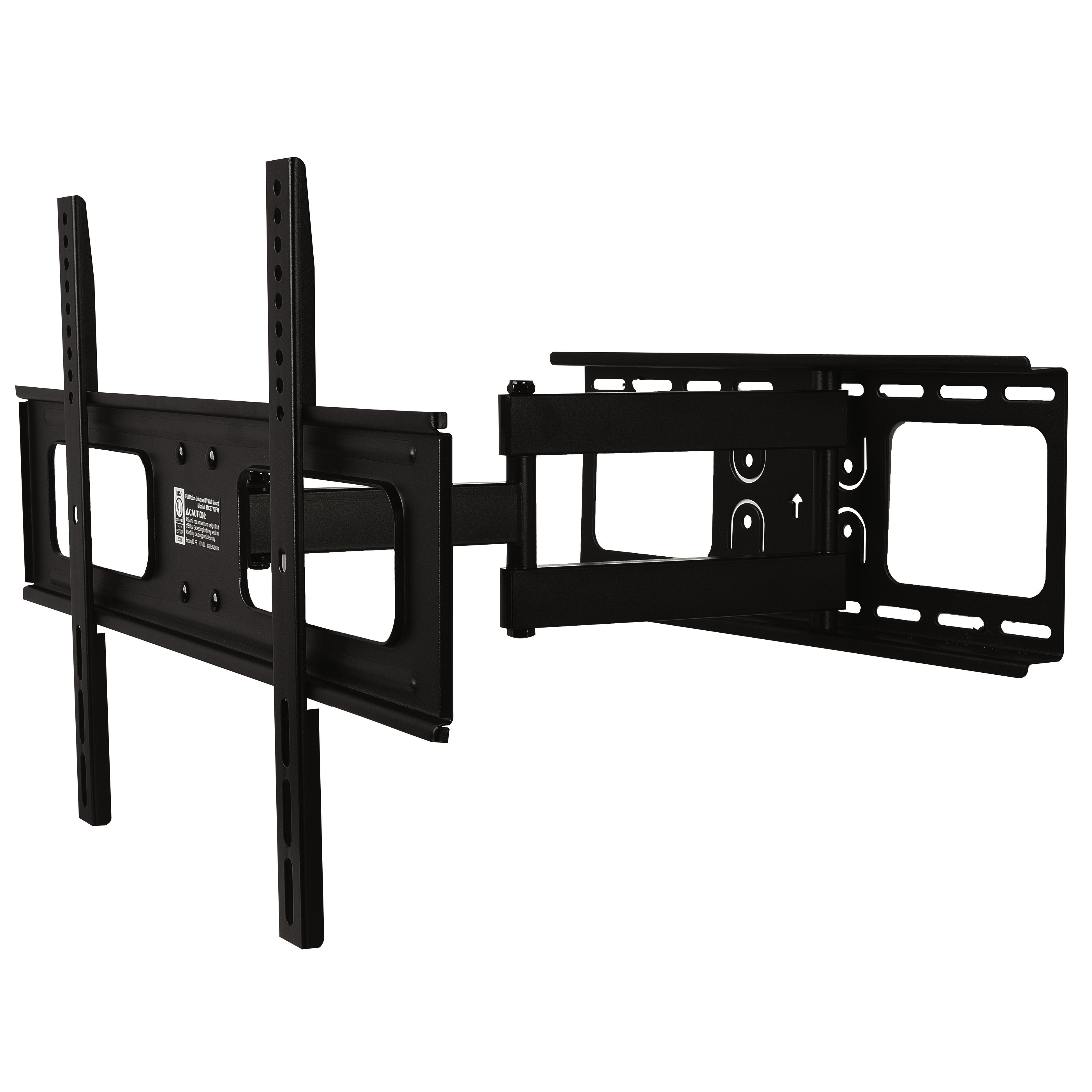 RCA Fixed TV Wall Mount 37-in to 80-in - Black