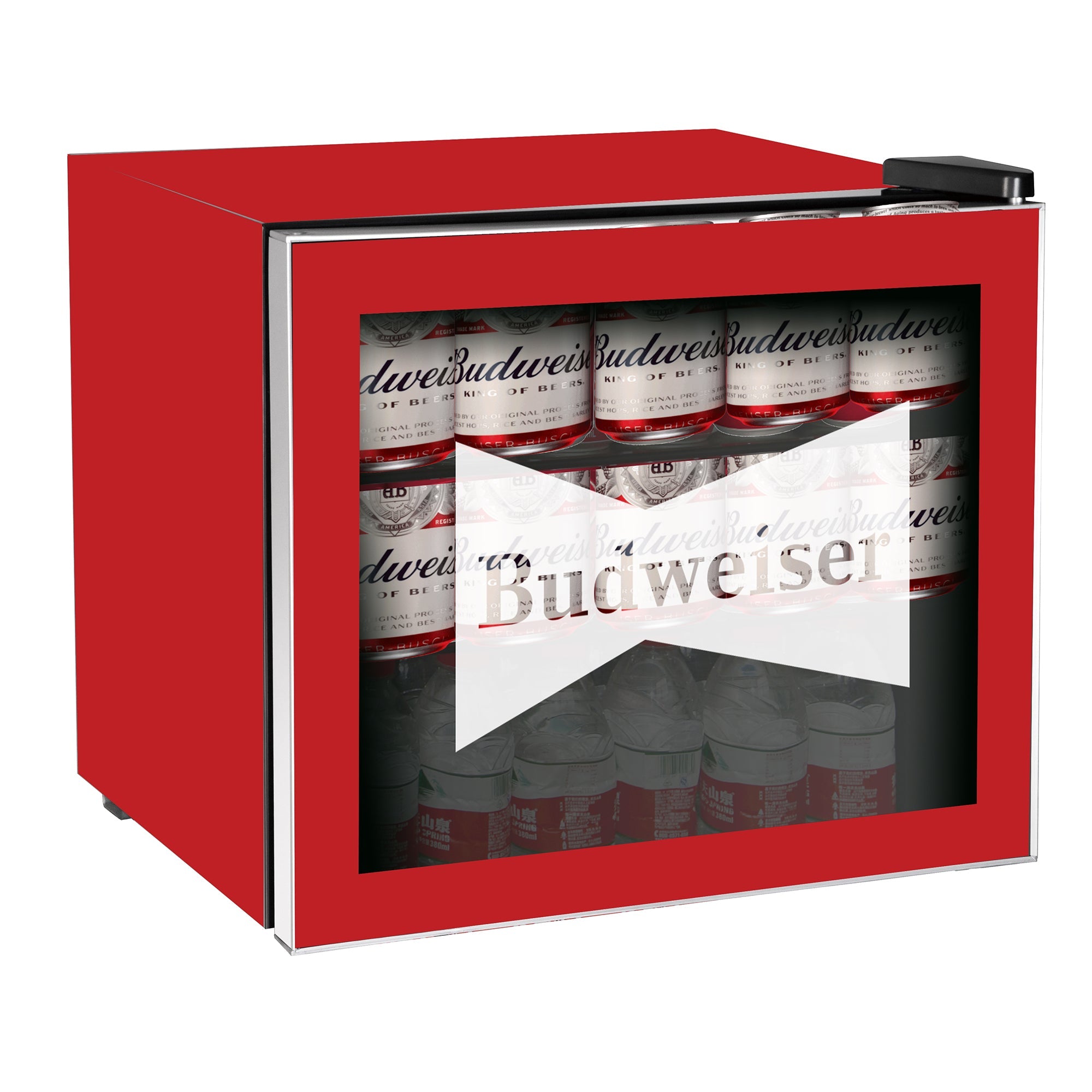 Budweiser ft Glass Door Beverage Fridge