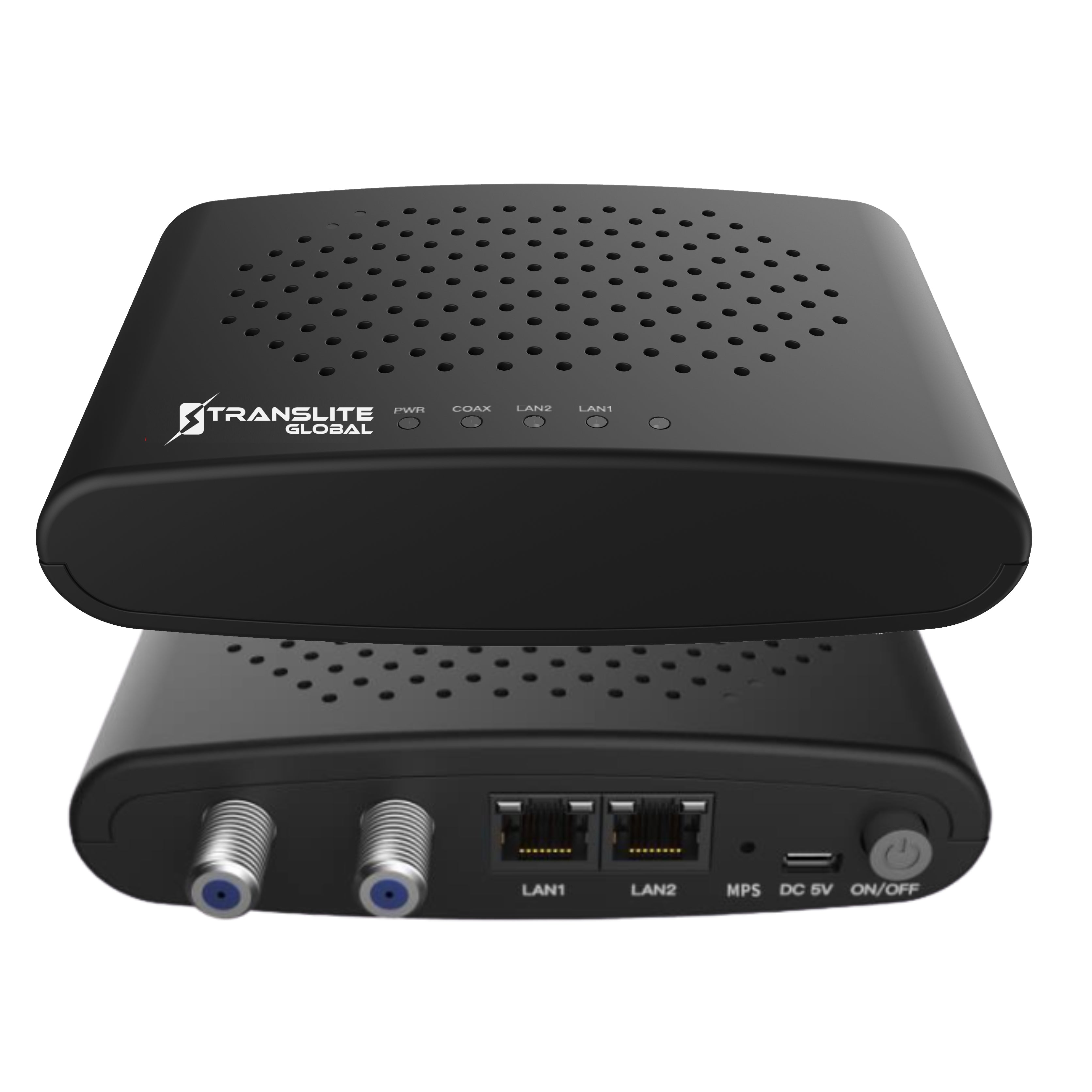 Translite Global MoCA 2.5 Ethernet Over Coaxial Network Adapter
