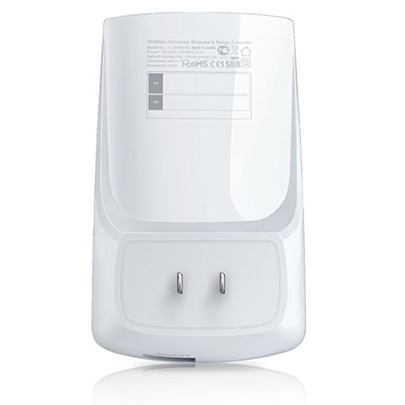 TP-Link 300-Mbps Wall Outlet WiFi Range Extender - White