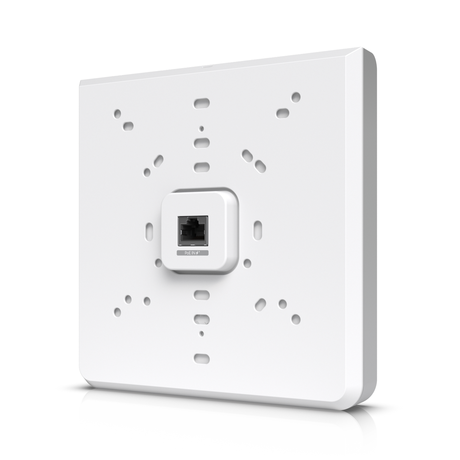 Ubiquiti Wall-mount Wi-Fi 6 AP 2.5 GbE, Built-In POE Switch, 10.2 Gbps OTA, 600+ Client Capacity