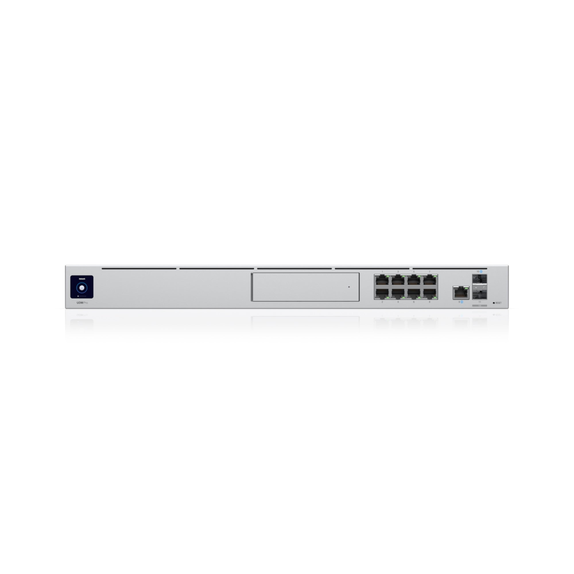 Ubiquiti UniFi OS Console Dream Machine Pro All in One Enterprise Advanced Security Gateway with Built-In 8-port Gigabit Switch with 1-Gbps RJ45 and 10G SFP+ LAN, 1U Rackmountable