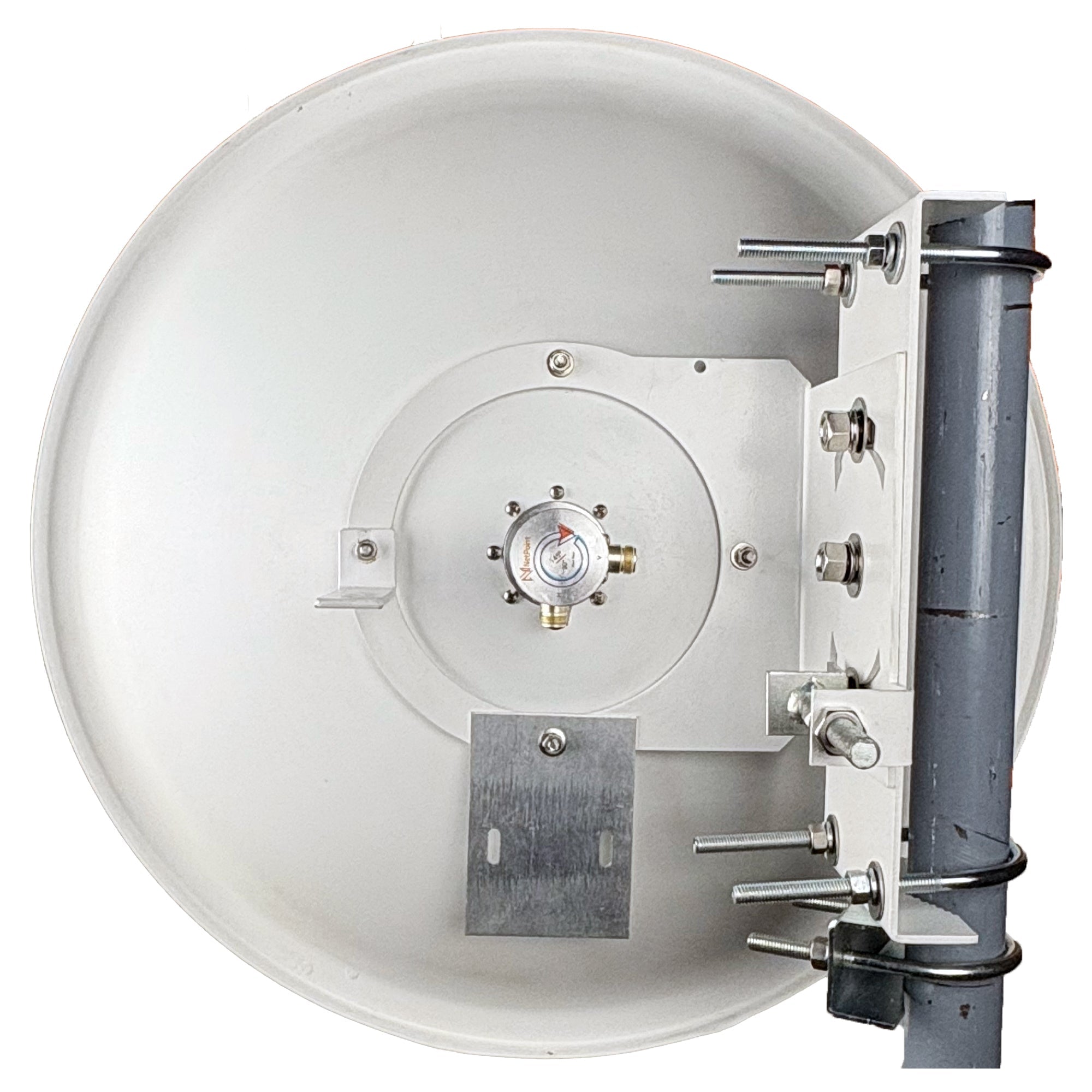 NetPoint 2-ft 5GHz High Performance PtP Parabolic Antenna 4.9-GHz to 6.4-GHz 30-dBi 30-km+ Range