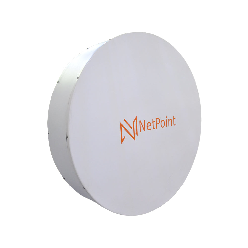 NetPoint 2-ft 5-GHz High Performance PtP Parabolic Antenna 4.9-GHz to 6.4-GHz 30-dBi Includes Radome