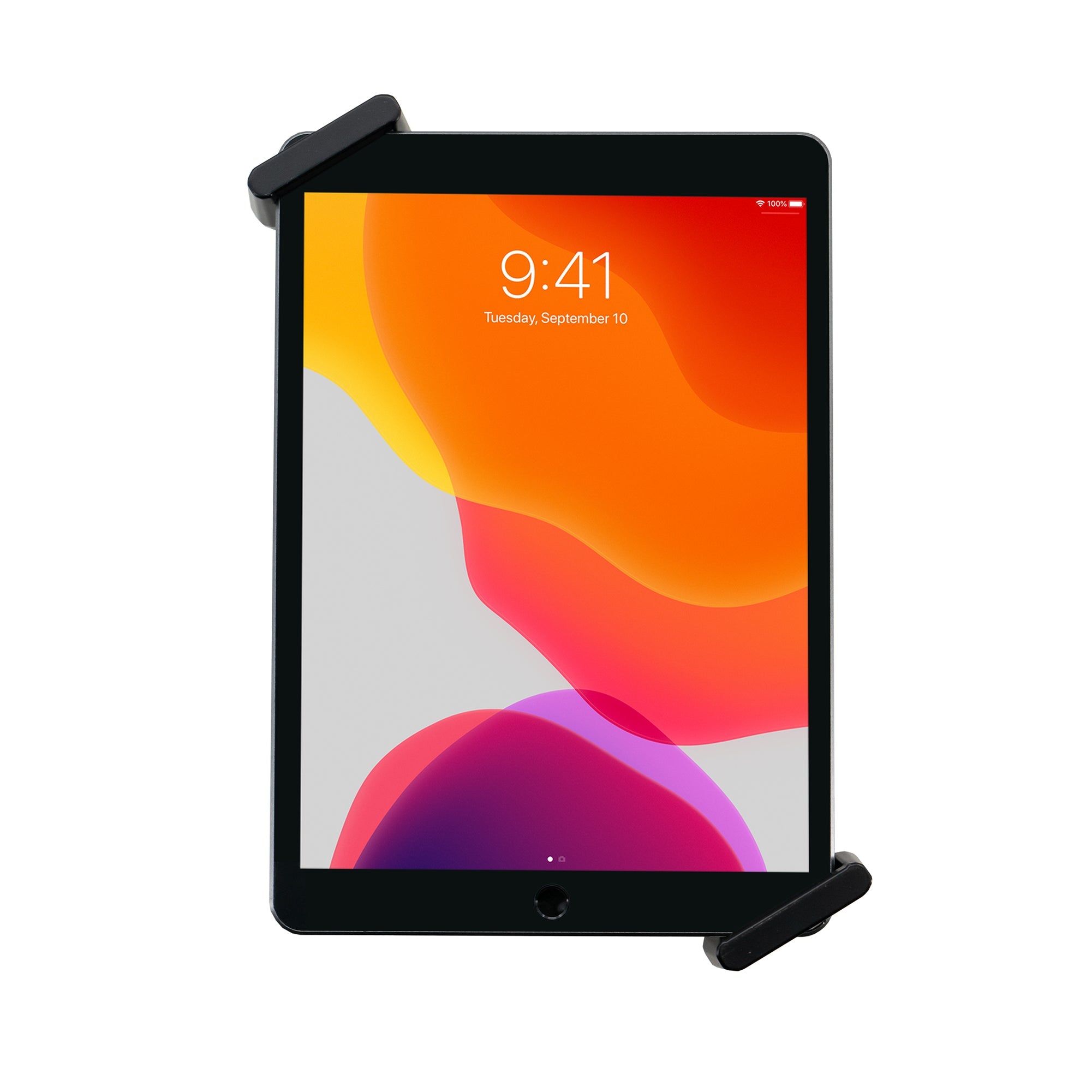 CTA Digital Adjustable Anti-Theft Security Grip with Hand Strap for 17.8-cm (7") to 33.02-cm (13") Tablets