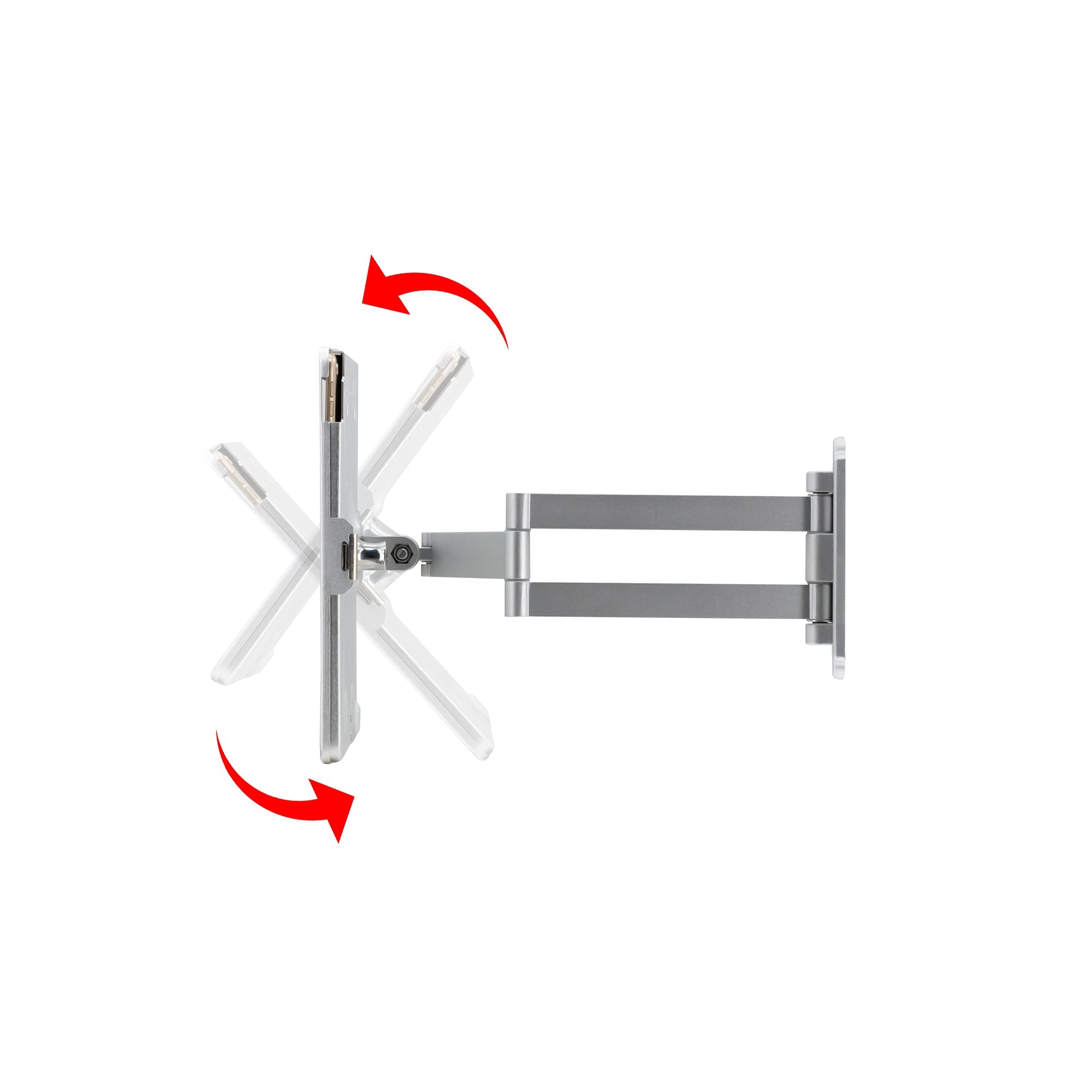 CTA Digital Articulating Wall Mounting Security Enclosure