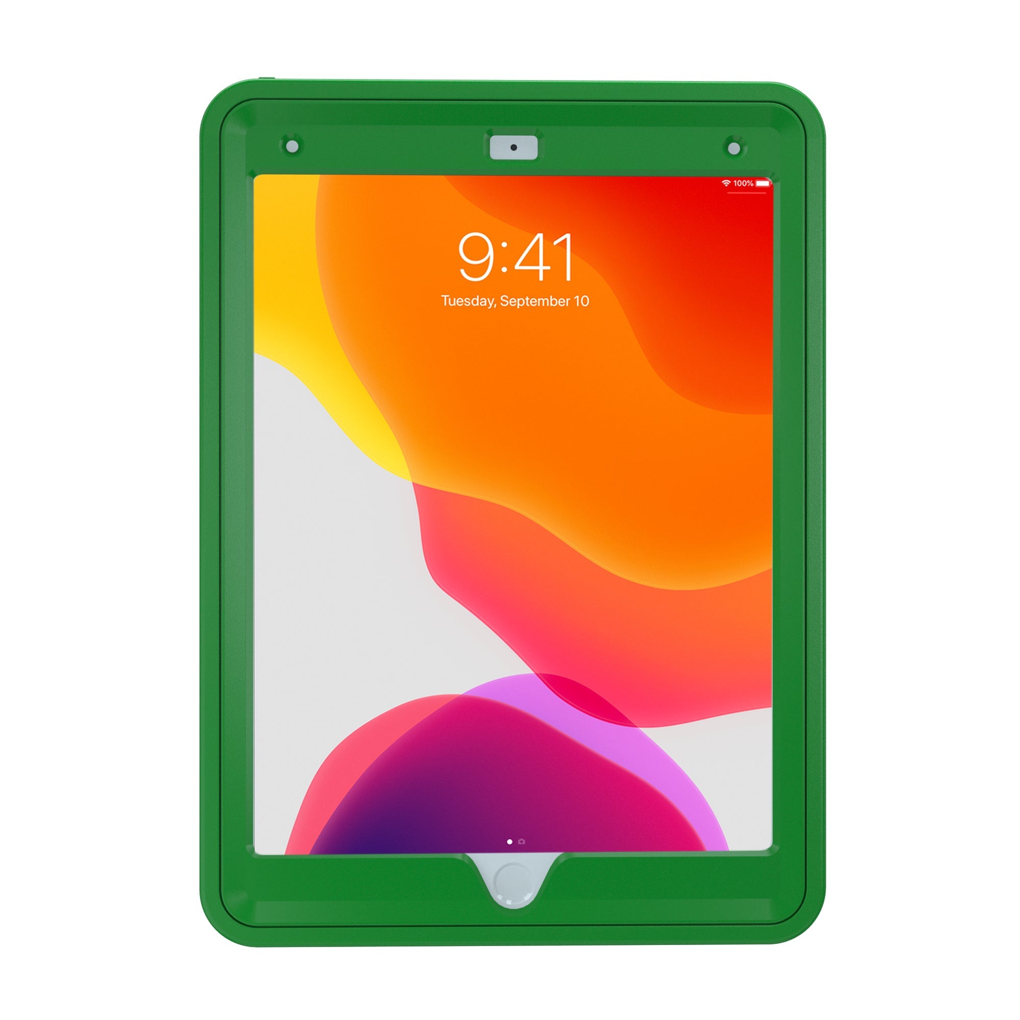 CTA Digital Protective Case with Built-In 360-degree Rotatable Grip Kickstand for iPad 7th and 8th Gen 10.2", iPad Air 3 and iPad Pro 10.5"