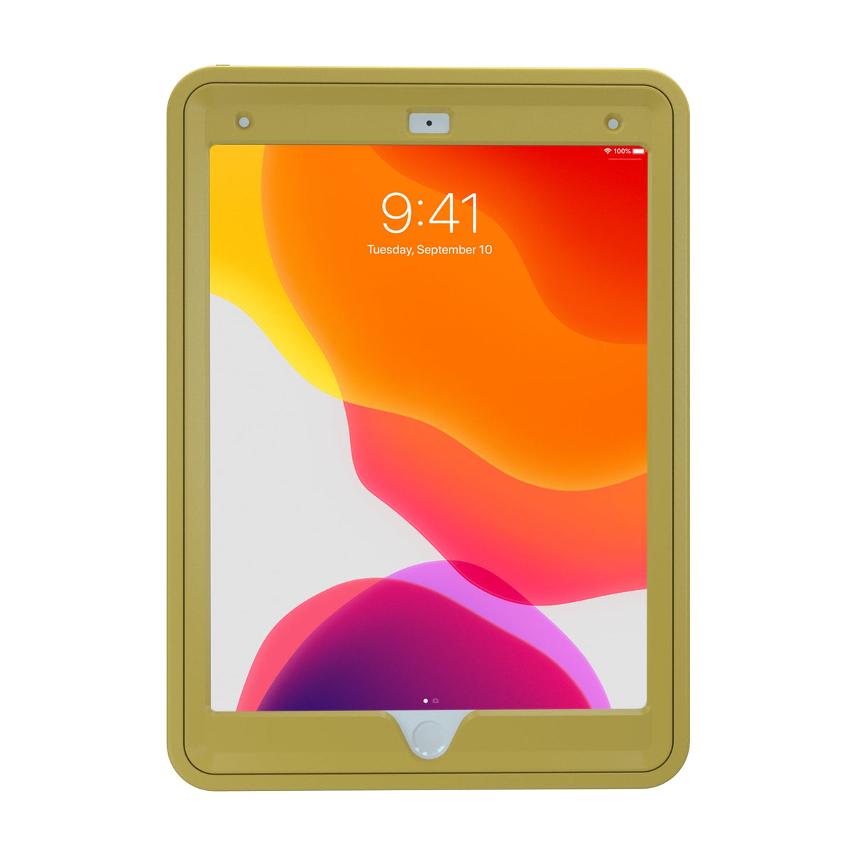 CTA Digital Protective Case with Built-In 360-degree Rotatable Grip Kickstand for iPad 7th and 8th Gen 10.2", iPad Air 3 and iPad Pro 10.5"