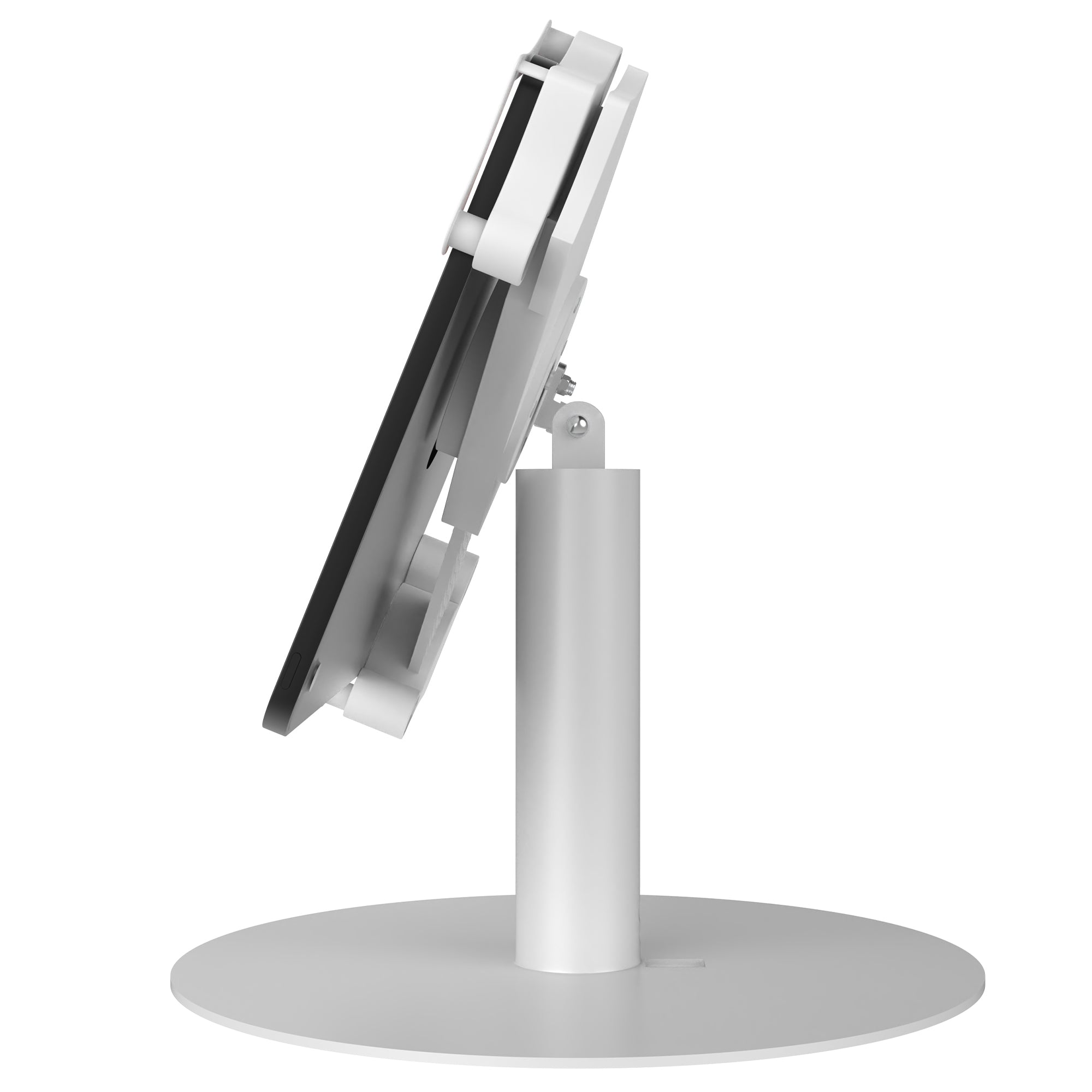 CTA Digital Heavy-Duty Universal Grip Kiosk Stand with 360-degree Rotation for 17.78-cm (7") to 33.02-cm (13") Tablets