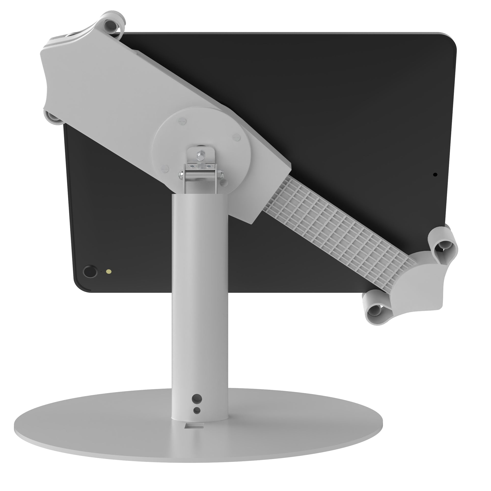 CTA Digital Heavy-Duty Universal Grip Kiosk Stand with 360-degree Rotation for 17.78-cm (7") to 33.02-cm (13") Tablets