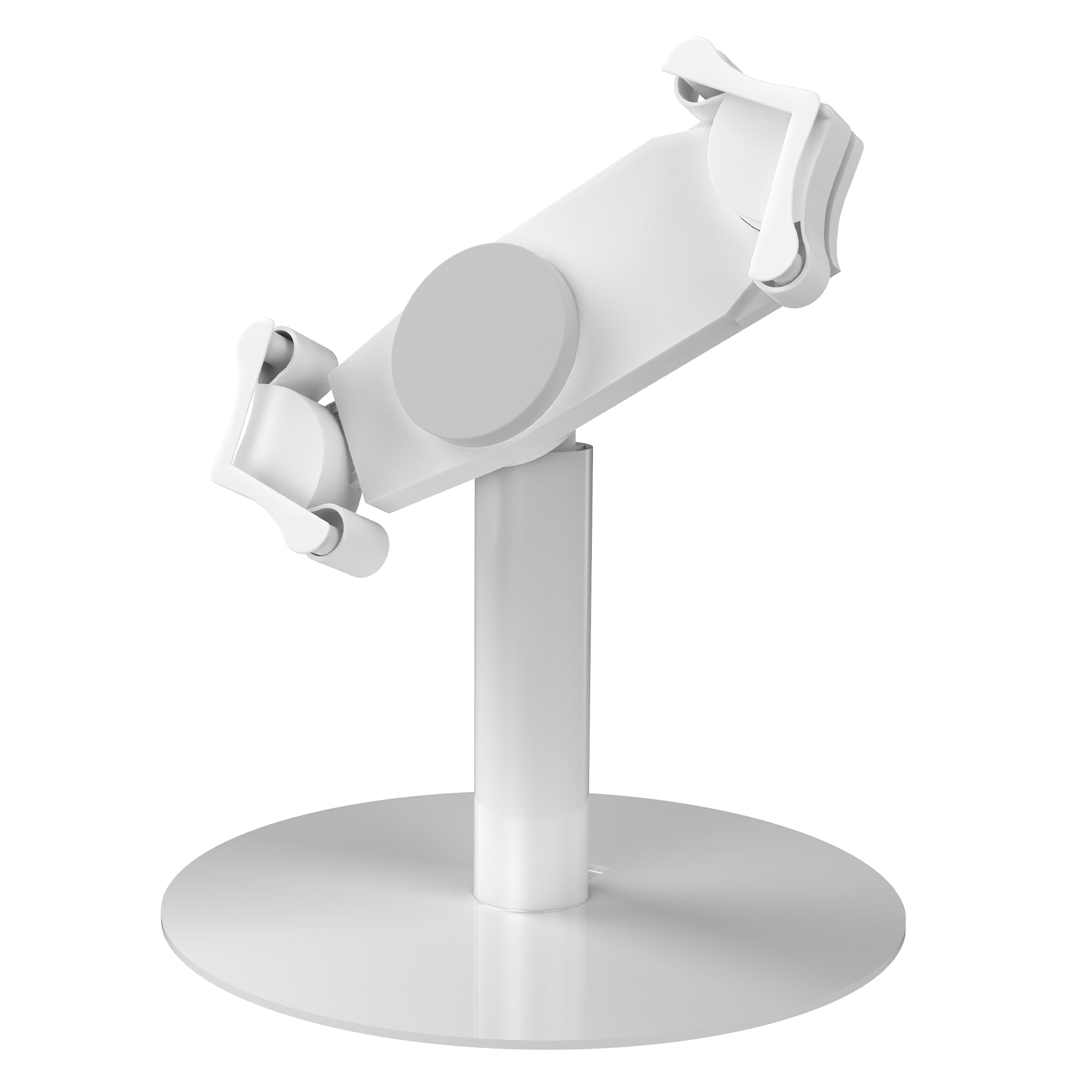 CTA Digital Heavy-Duty Universal Grip Kiosk Stand with 360-degree Rotation for 17.78-cm (7") to 33.02-cm (13") Tablets