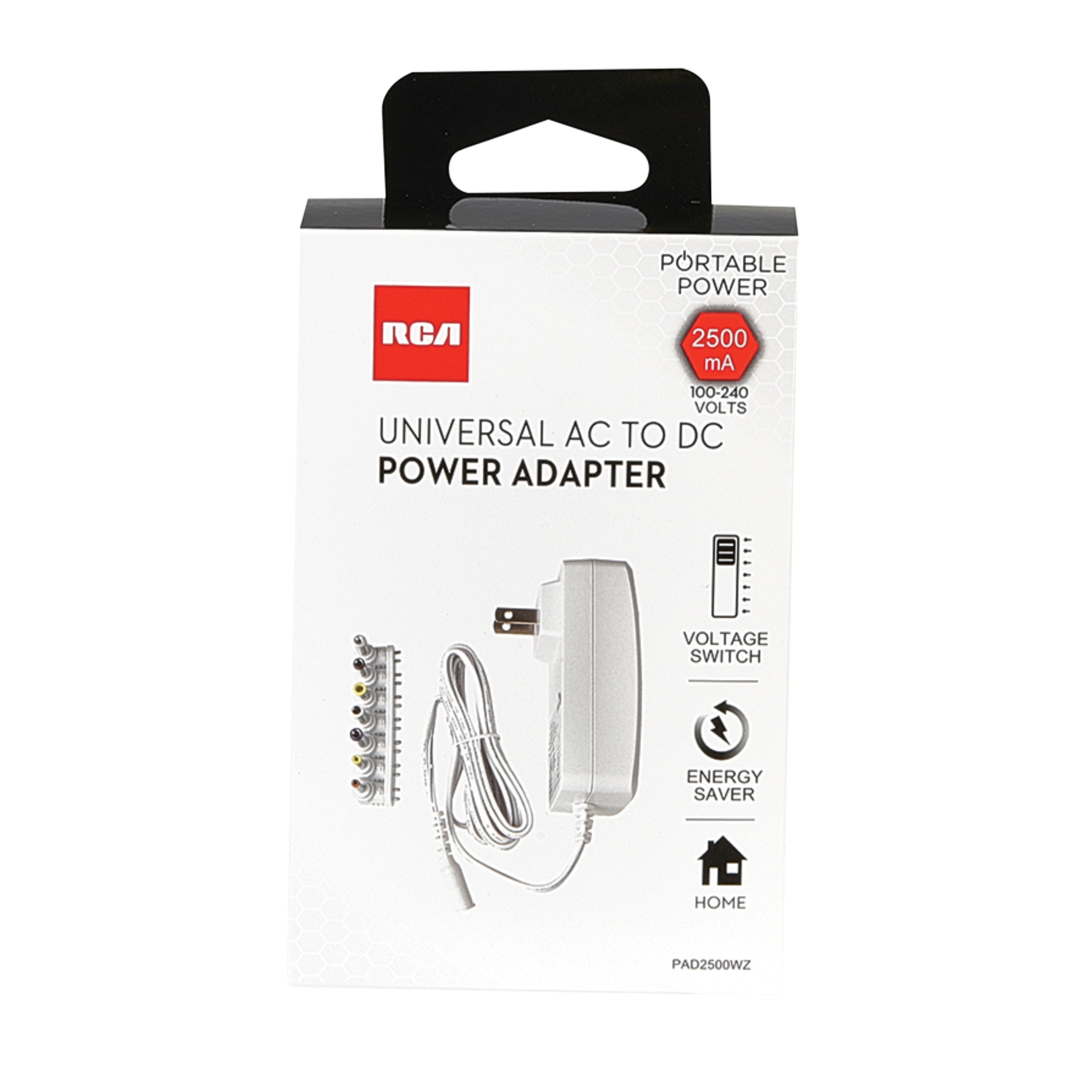 RCA Universal AC to DC Power Adapter