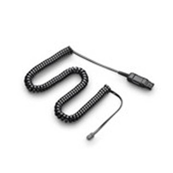 Plantronics A10-16 QD to RJ9 Adapter Coil Cable