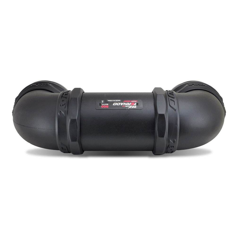 Pyle Tornado 6.5" ATV, UTV, Jet Ski, Snowmobile, Marine 2-way Stereo Amplified Waterproof Dual Speakers with Bluetooth, Aux 3.5mm