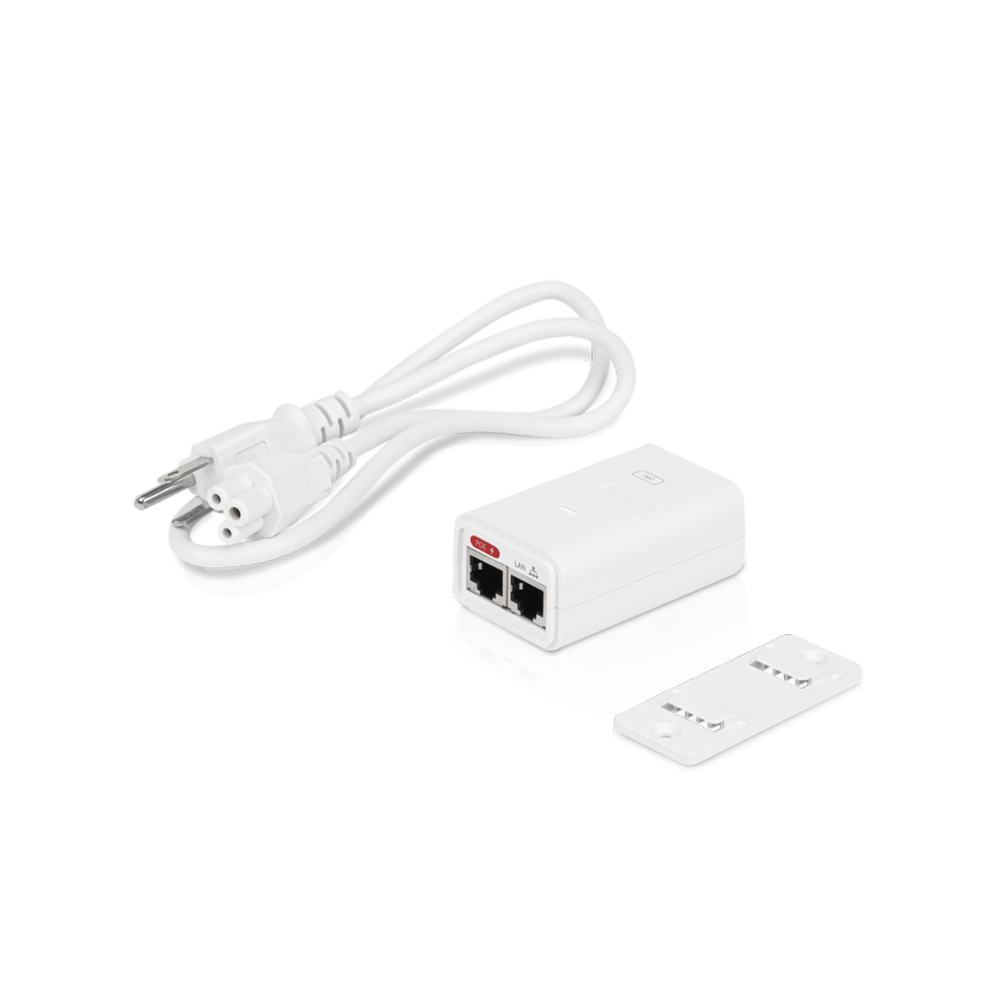 Ubiquiti POE-24-7W-G-WH Gigabit PoE Adapter